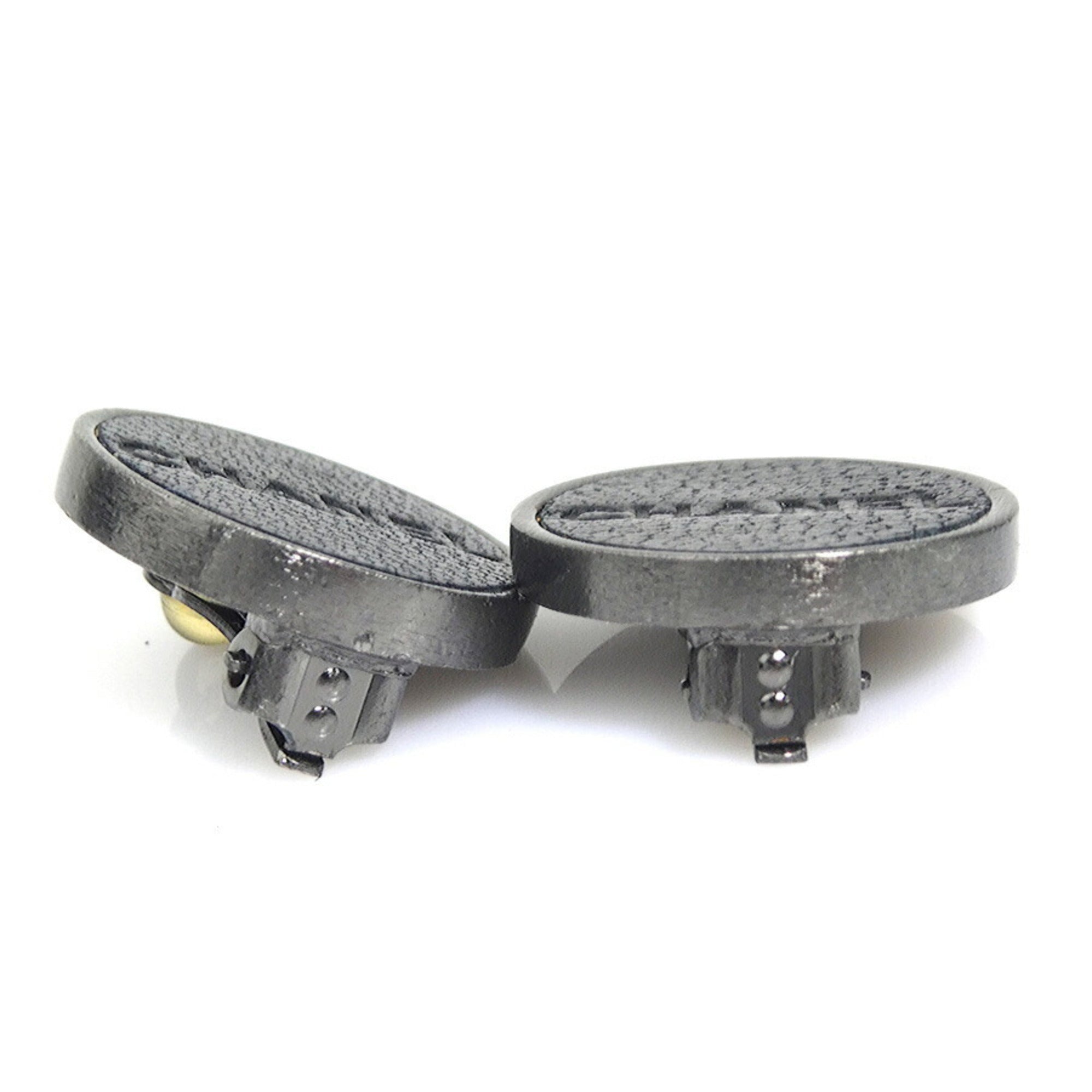 Clip-On Earrings Clip-On Silver-Tone Metal