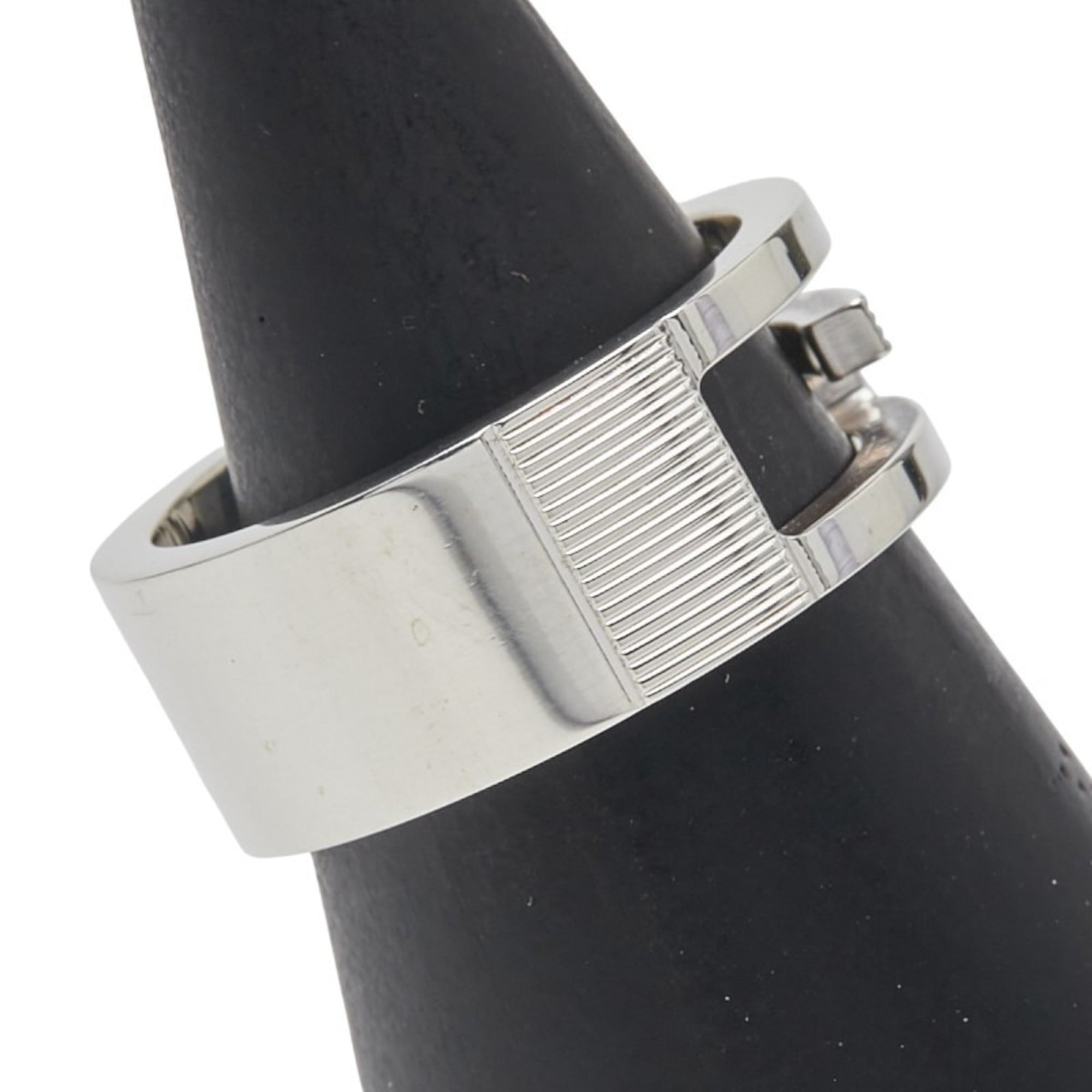 Cutout G Ring Sterling Silver