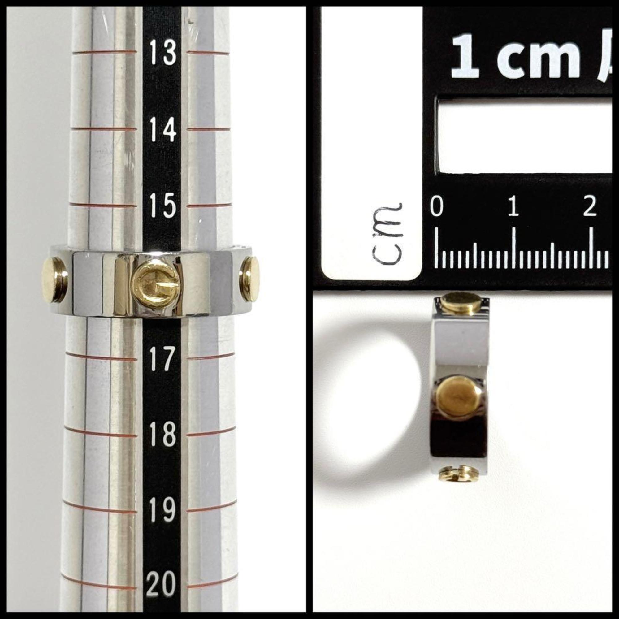 Band Ring Gold and Stainless Steel