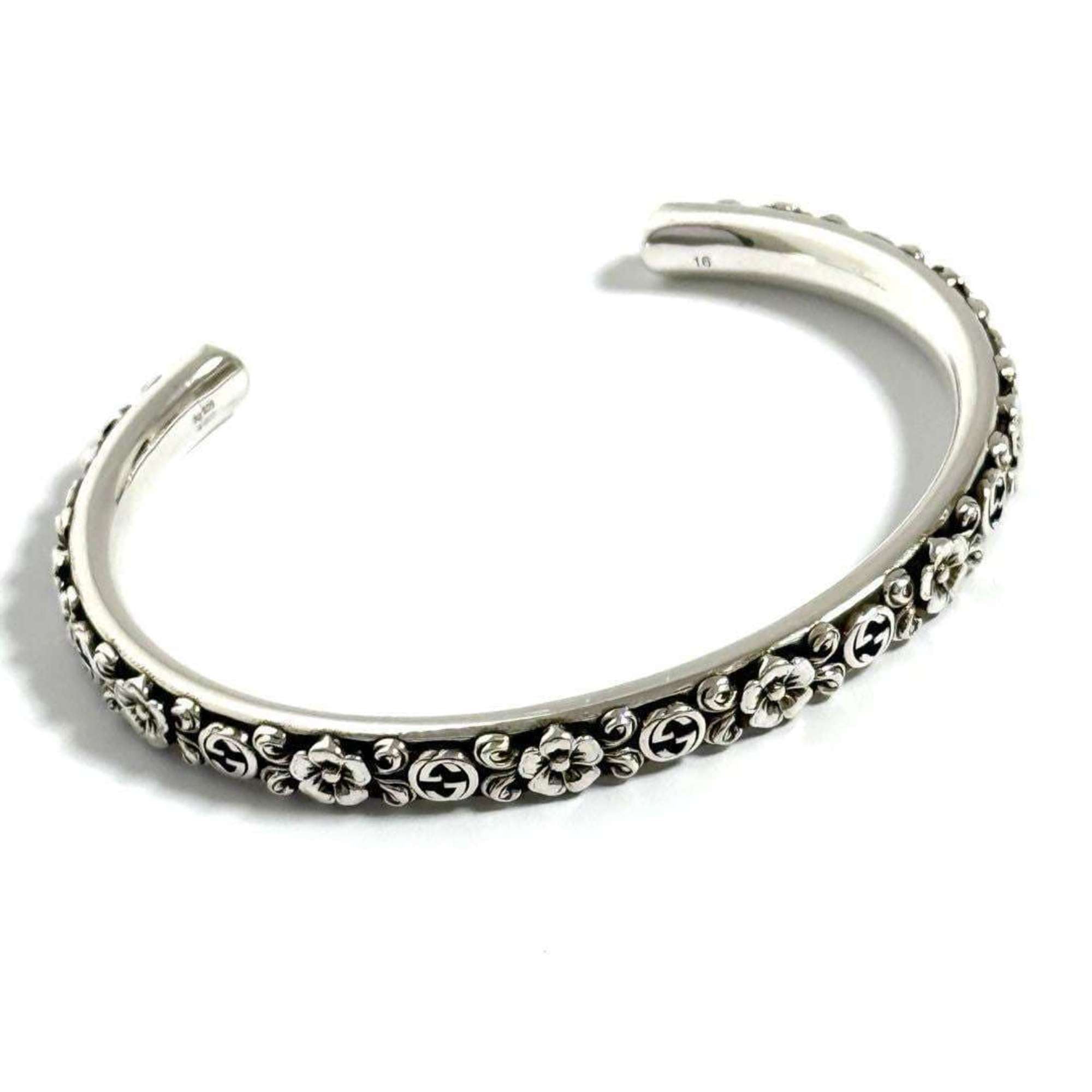 Floral Bracelet Sterling Silver