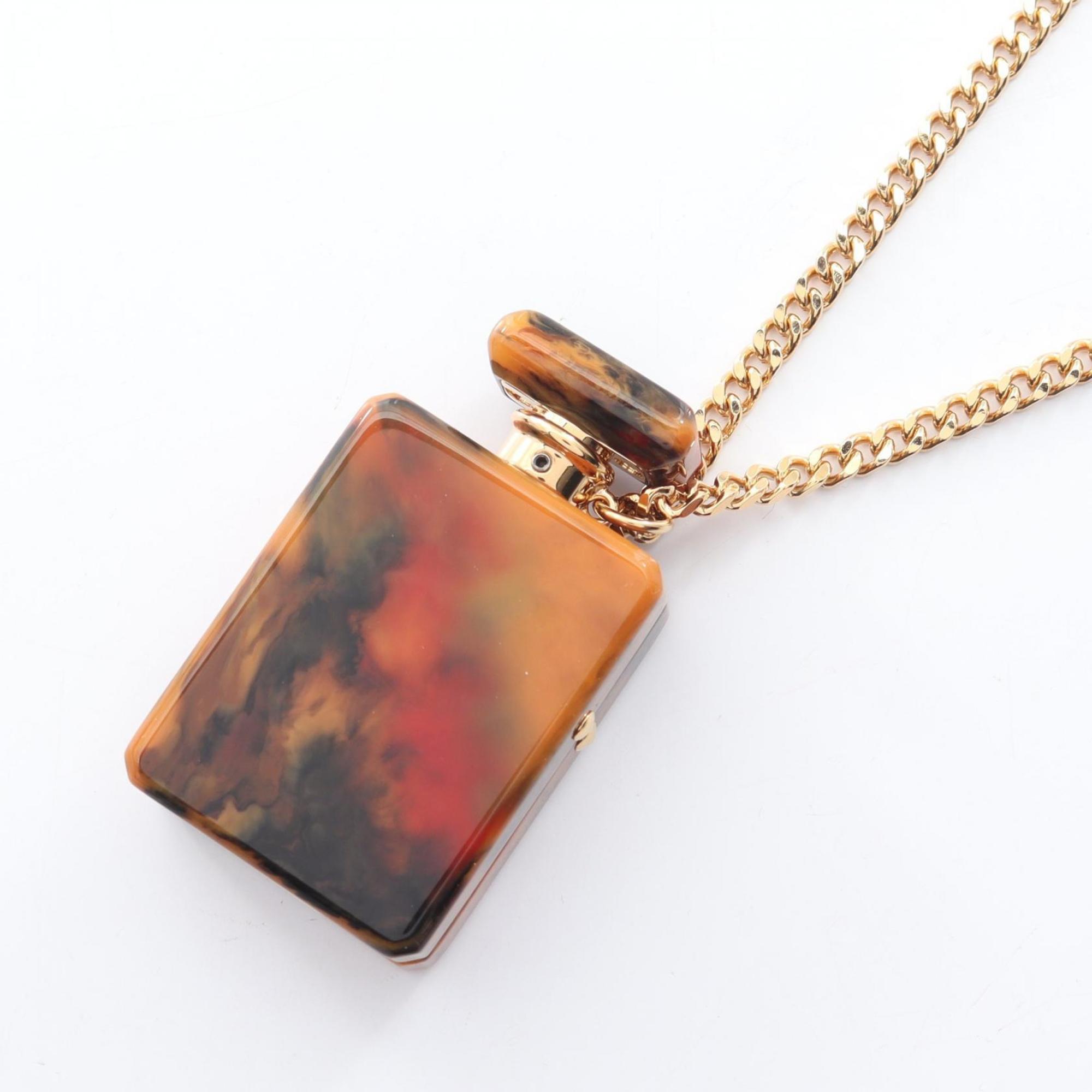 CC Logo Pendant Necklace Metal