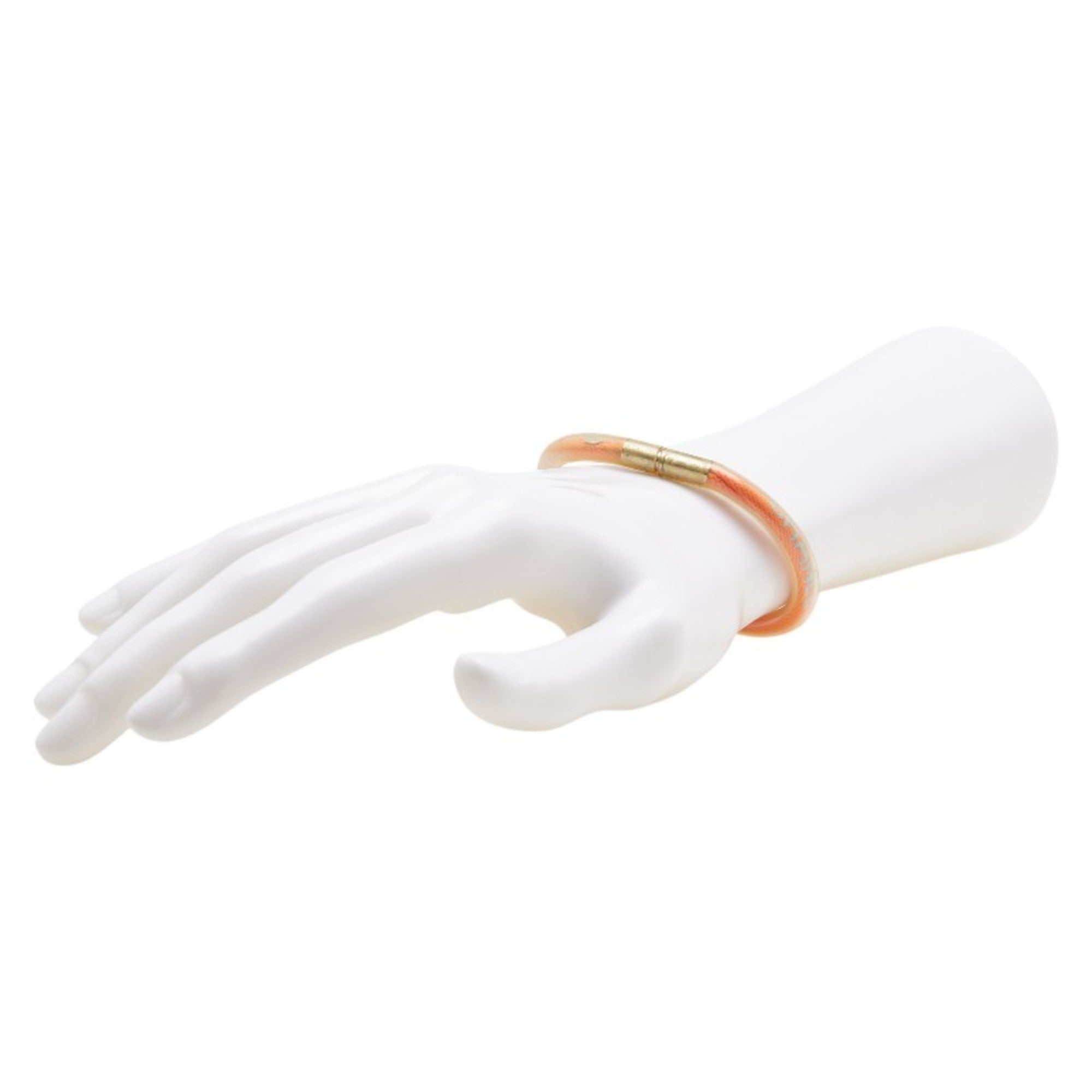 Sport Line Bracelet Vinyl Clear and Orange