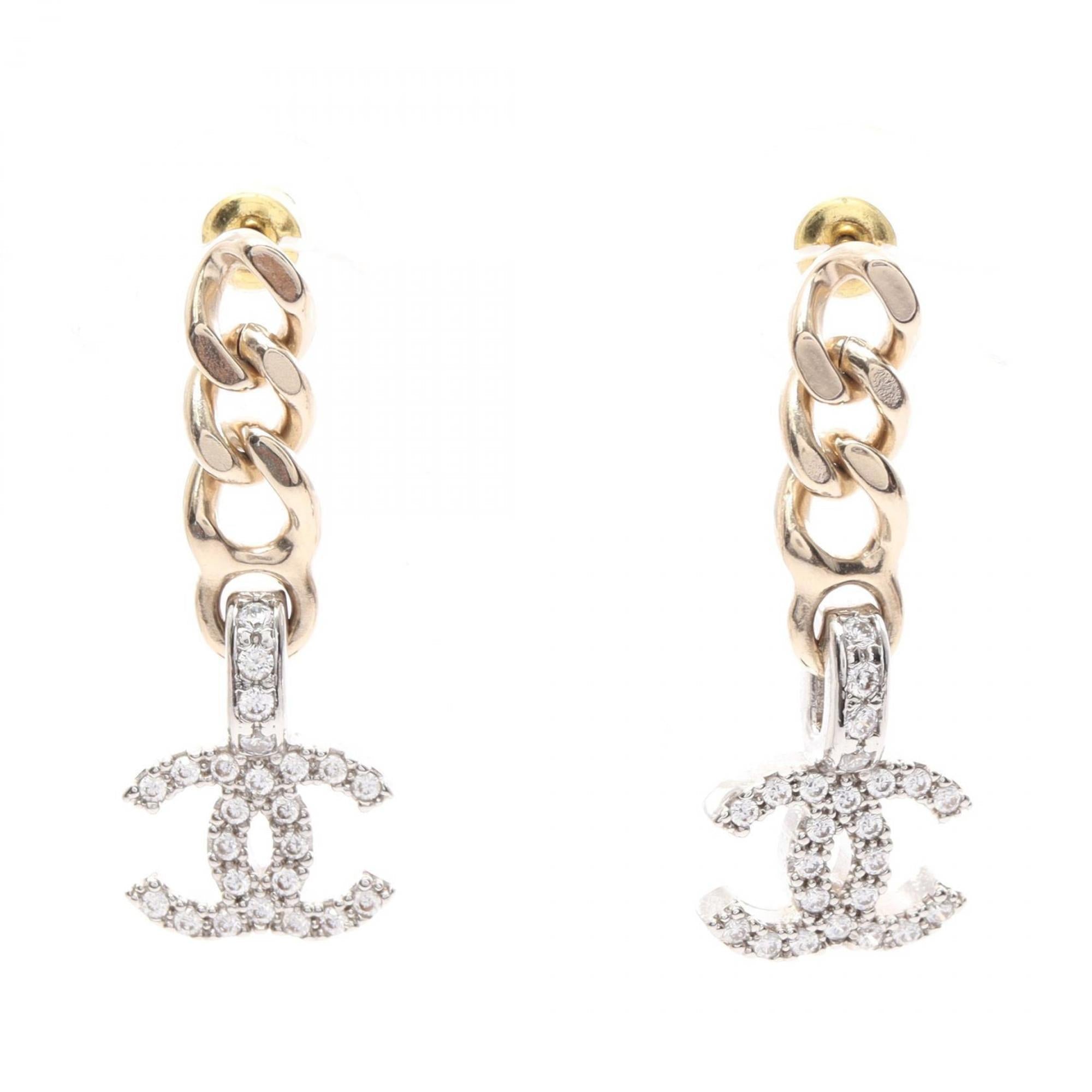 CC Logo Earrings Sterling Silver
