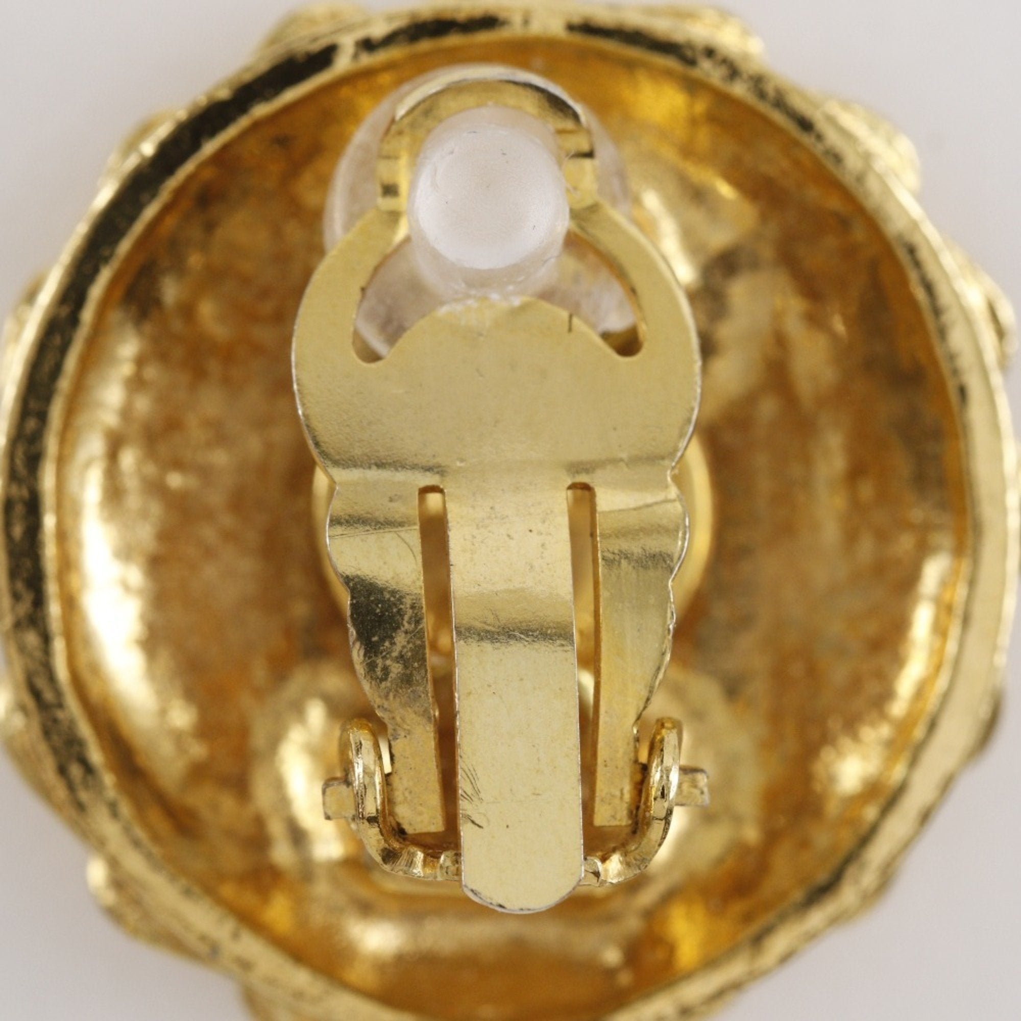 Clip-On Earrings Clip-On Gold-Tone Metal