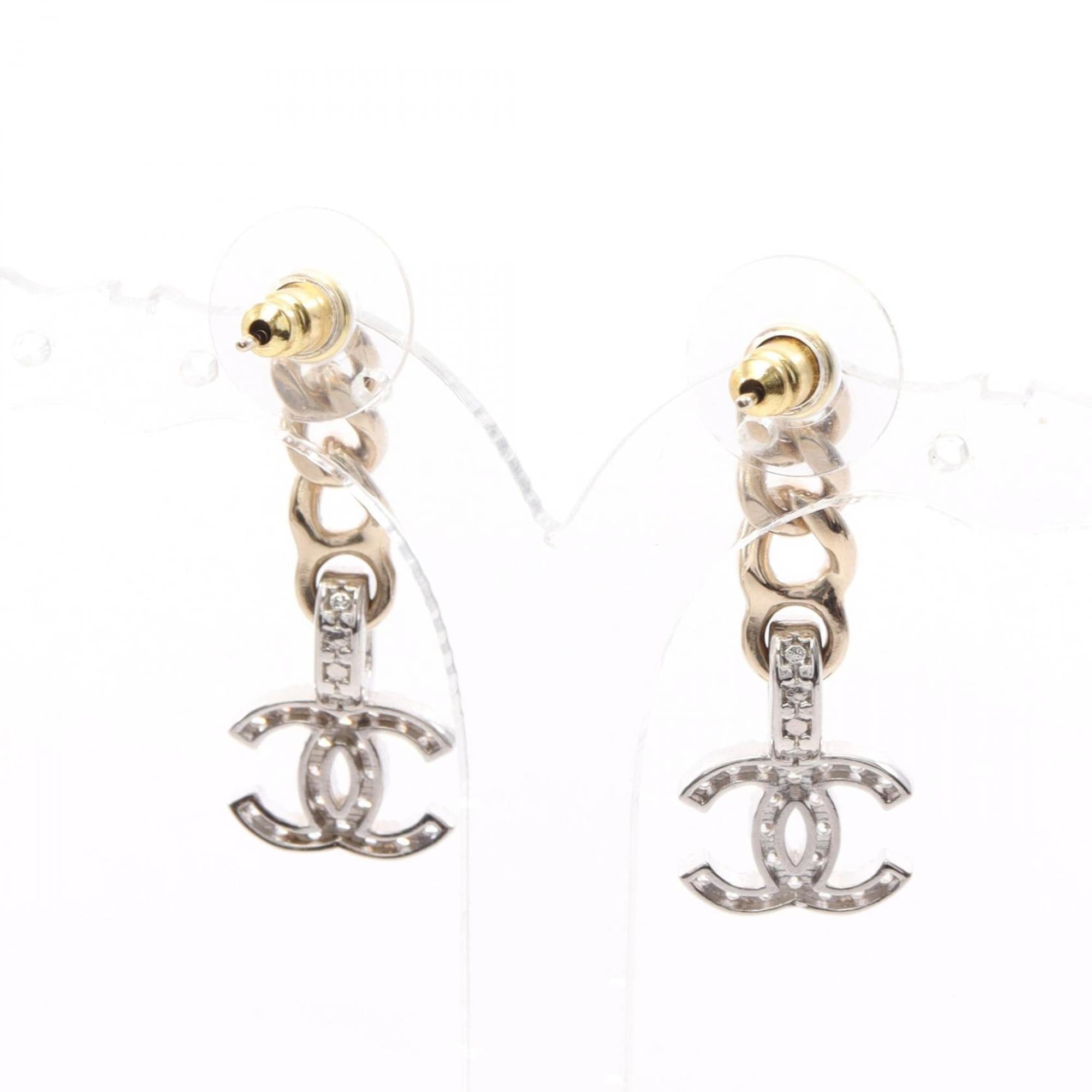 CC Logo Earrings Sterling Silver