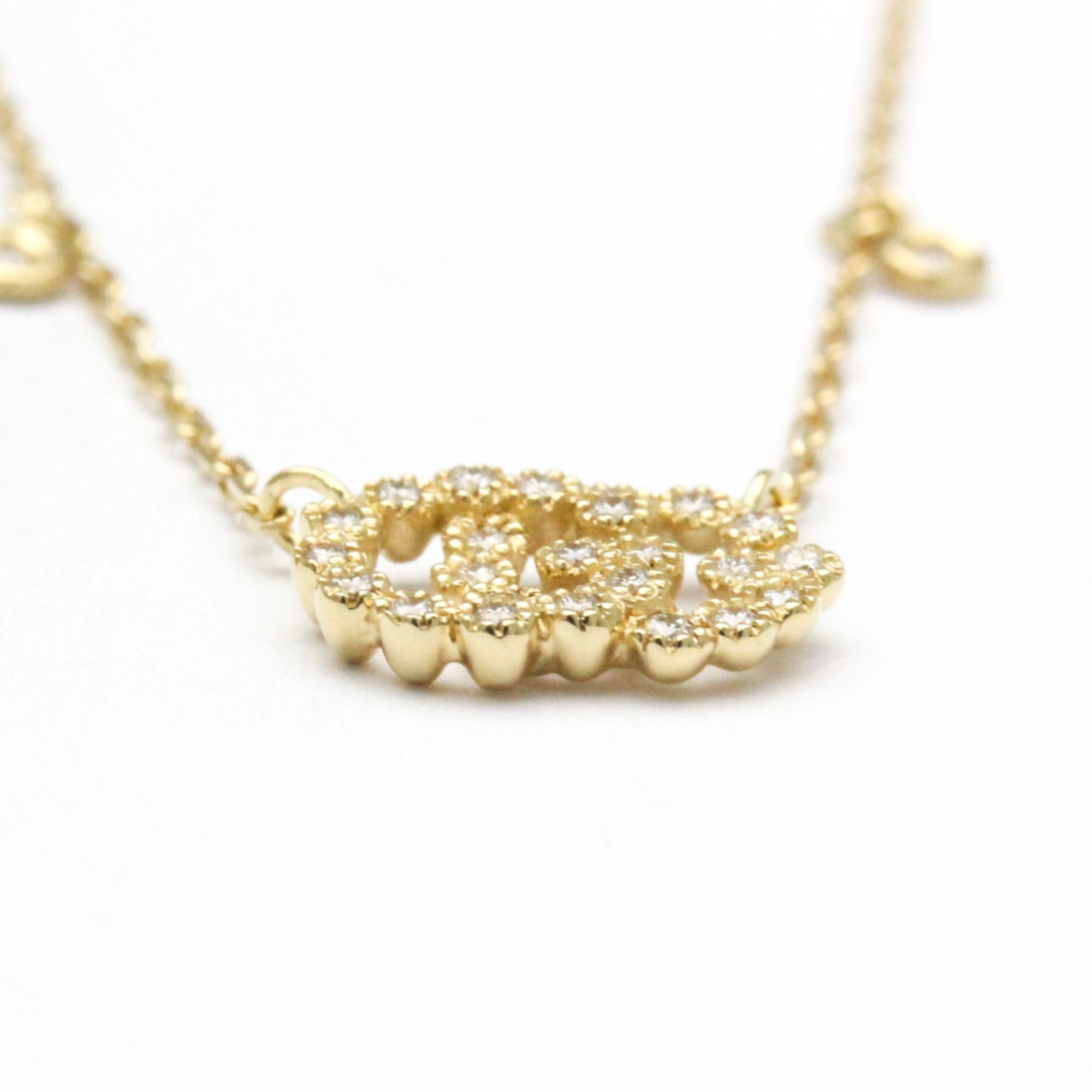 Pendant Necklace 18K Yellow Gold with Diamond