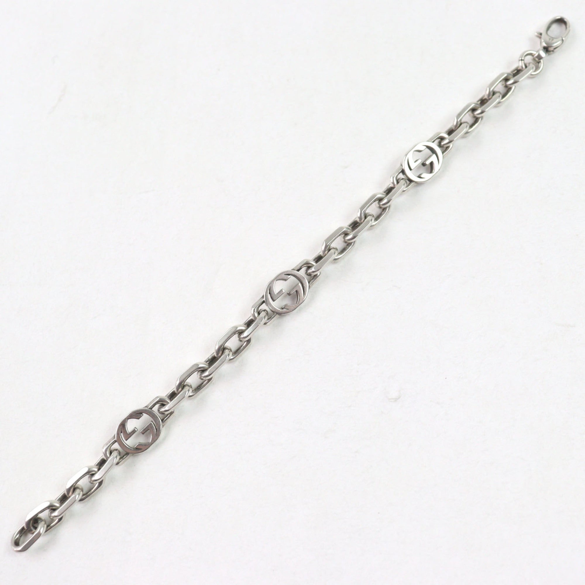 Interlocking G Bracelet Sterling Silver