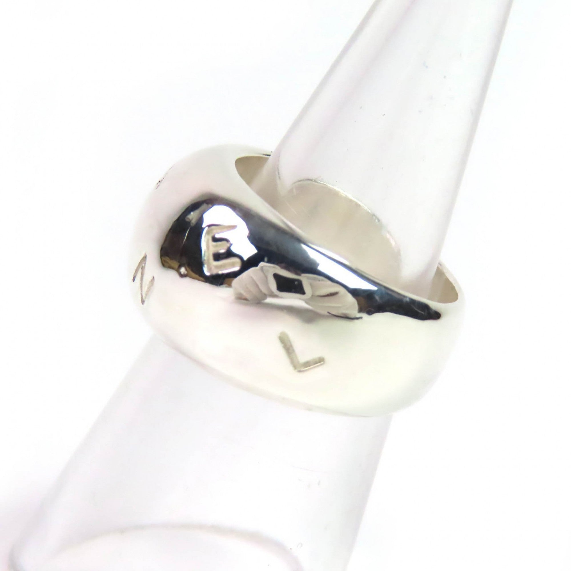 Ring Sterling Silver Wide Engraved