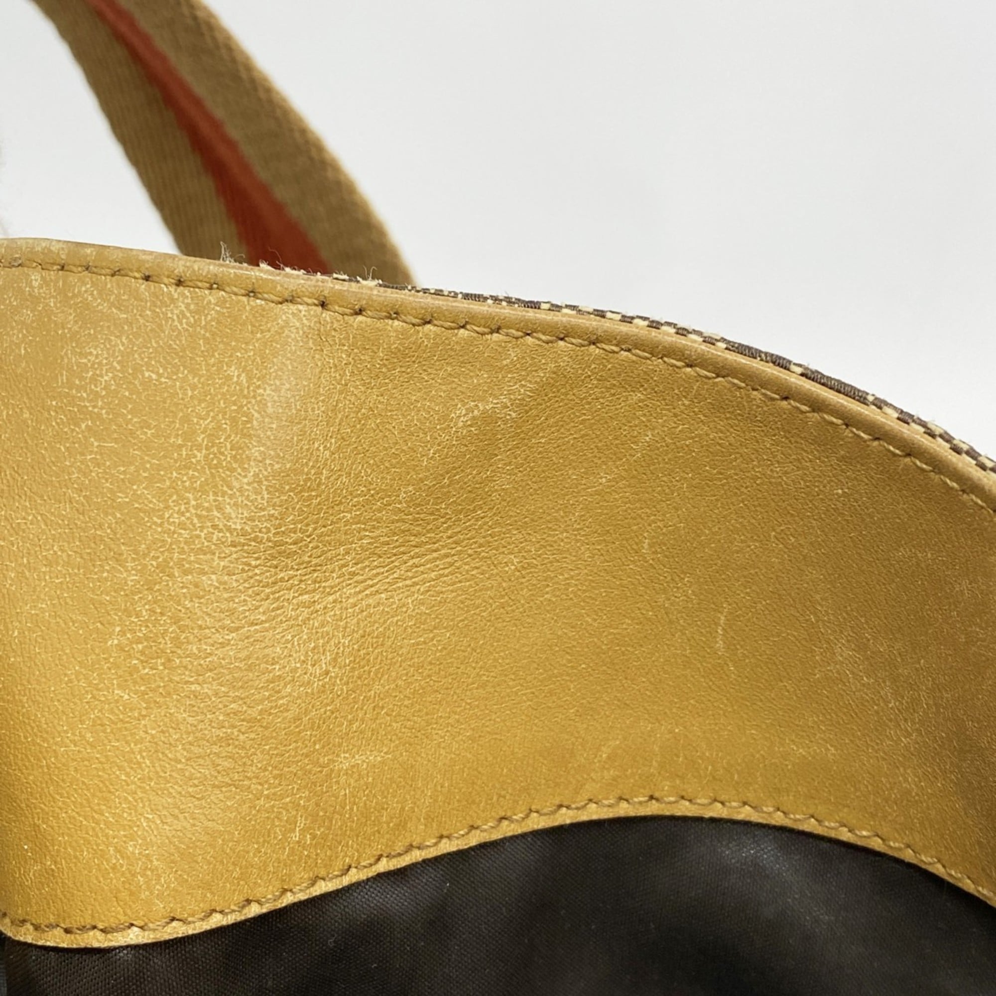 Diana Bamboo Shoulder Bag GG Canvas Medium