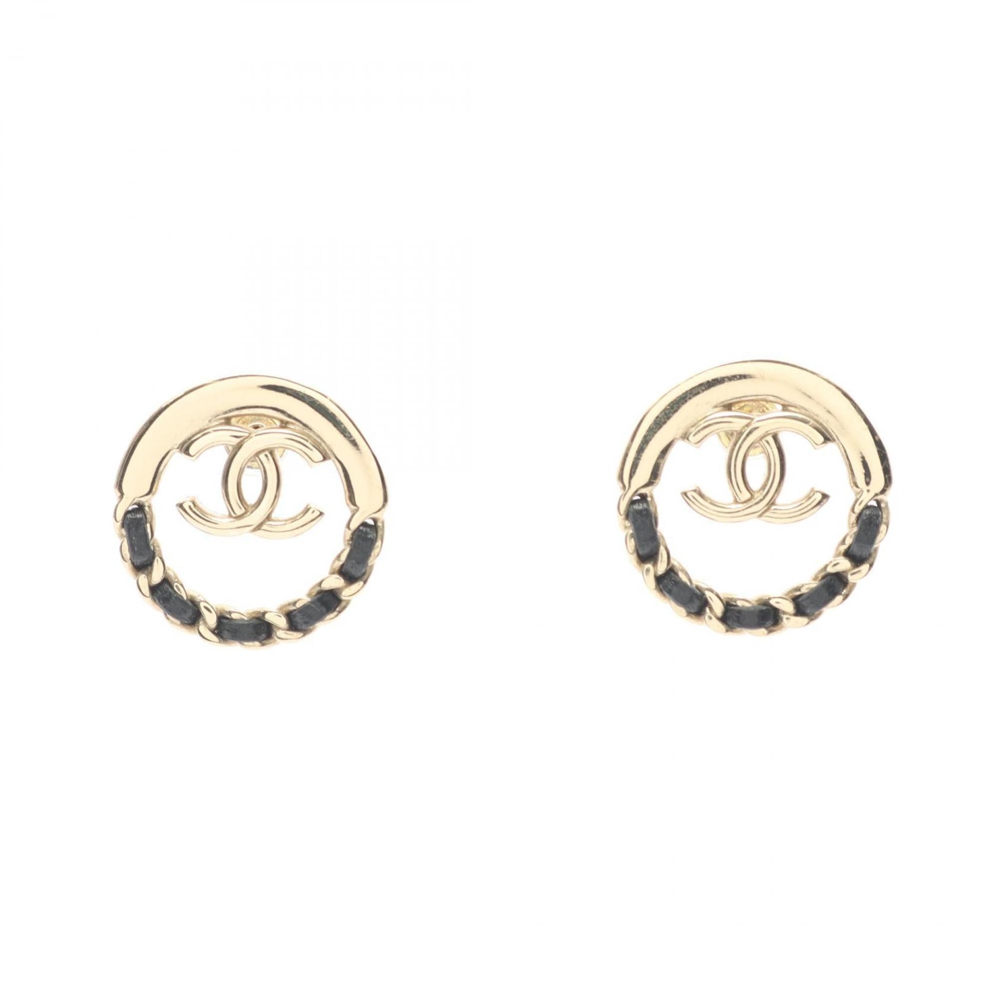 CC Logo Earrings Metal
