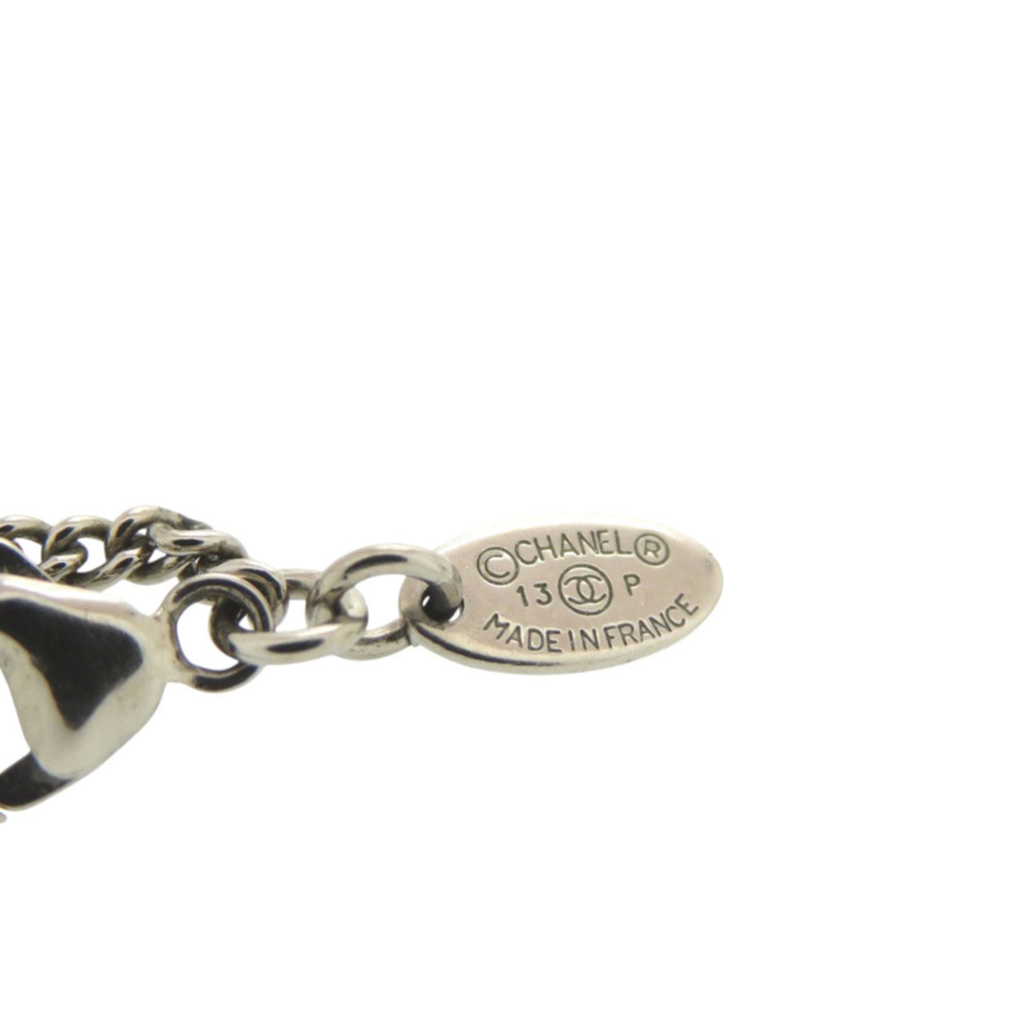 CC Logo Pendant Necklace Sterling Silver