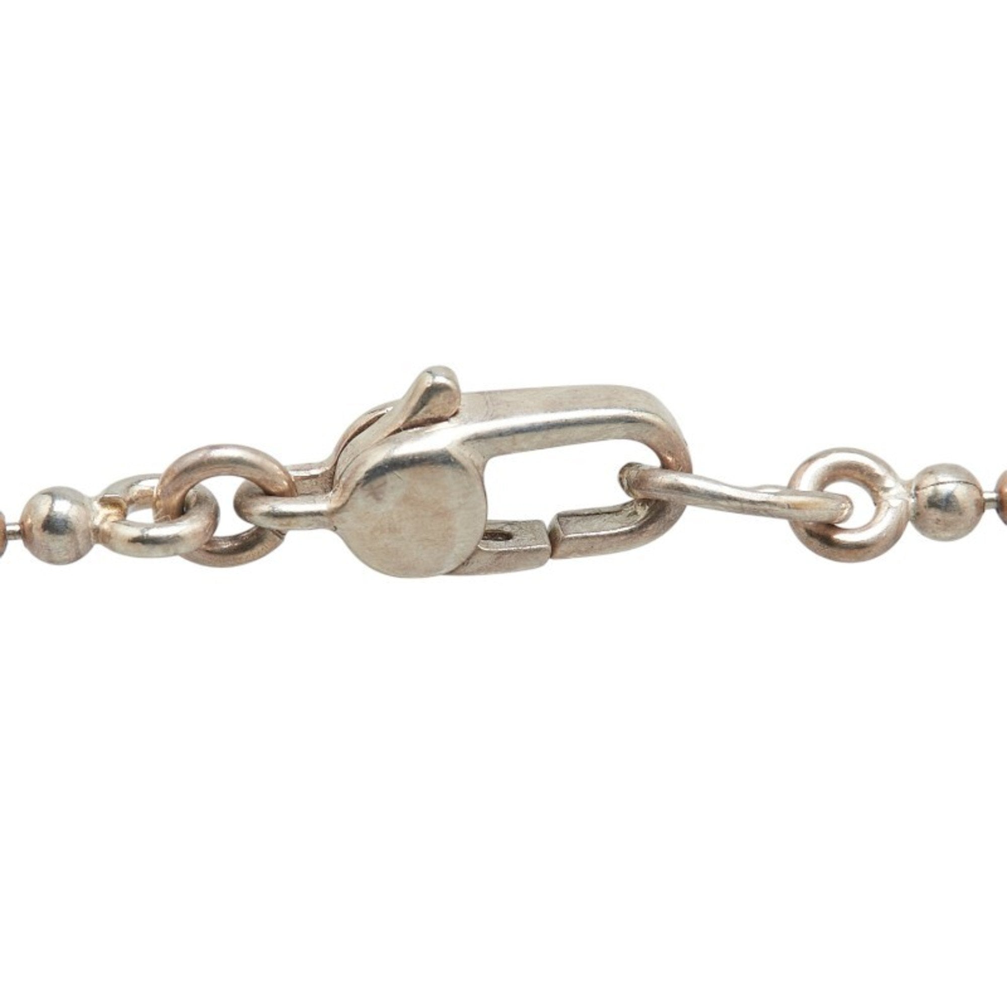 Oval Plate Pendant Necklace Sterling Silver Ball Chain