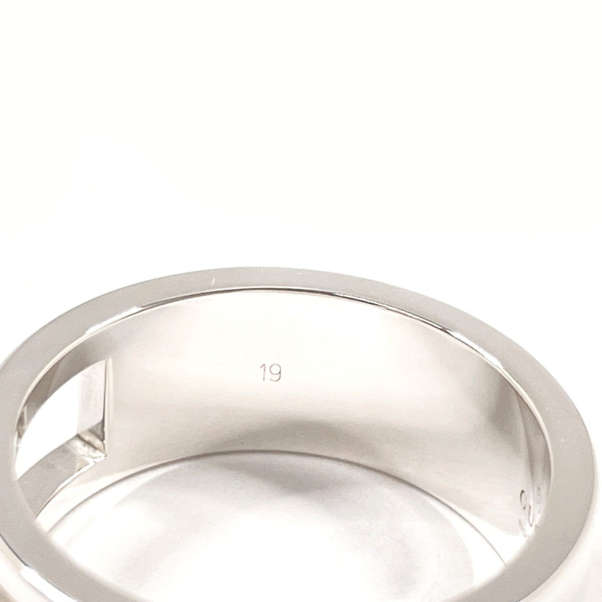 Cutout G Ring Sterling Silver