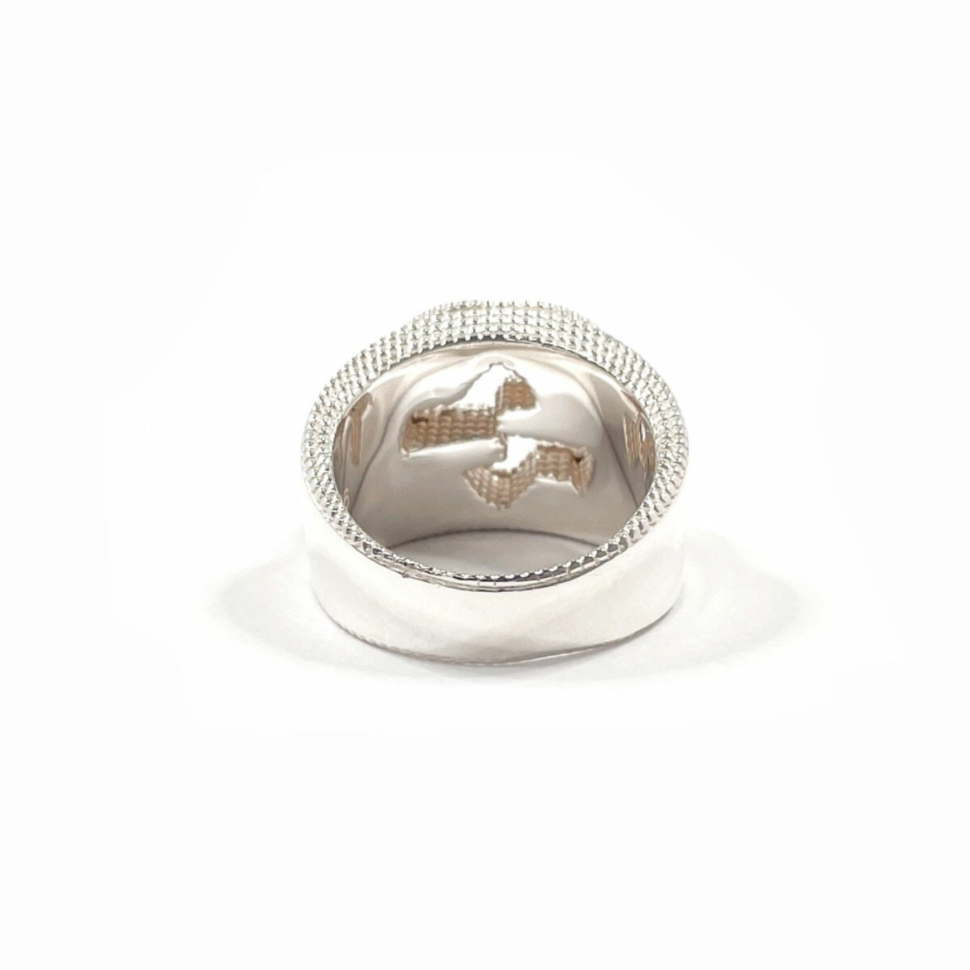Interlocking G Ring Sterling Silver
