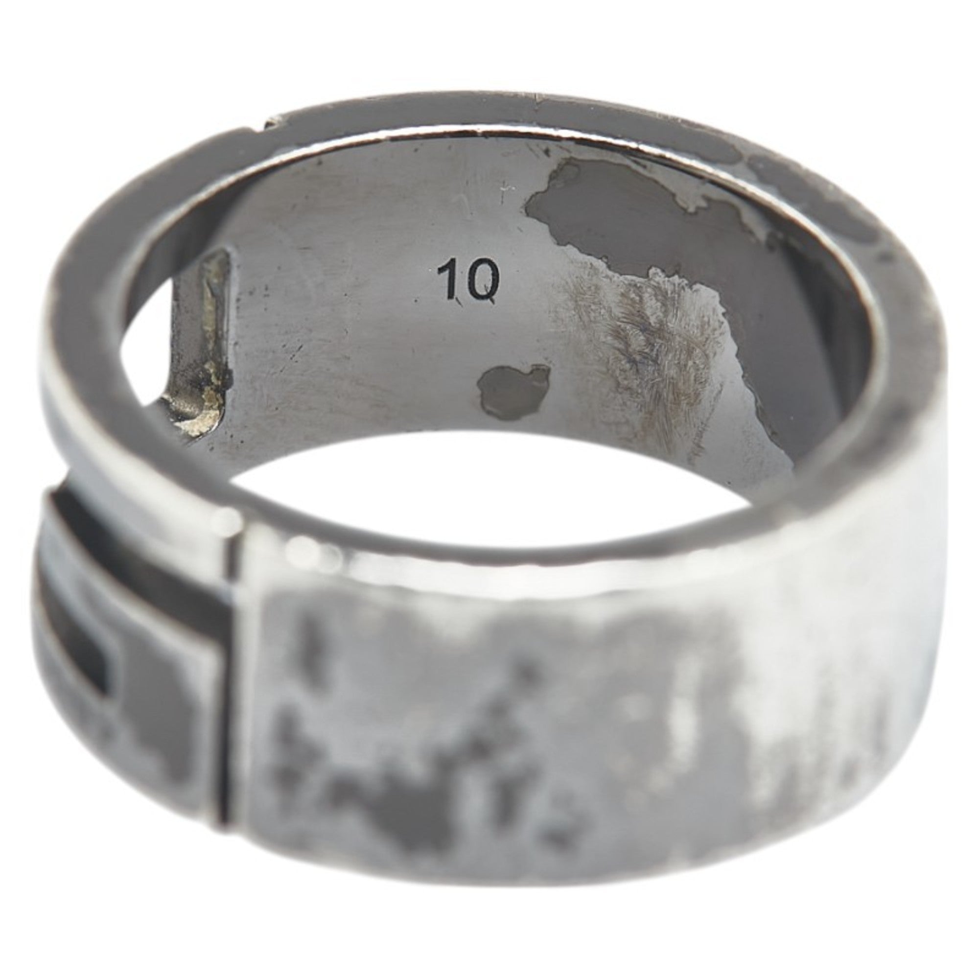 G Open Ring Sterling Silver