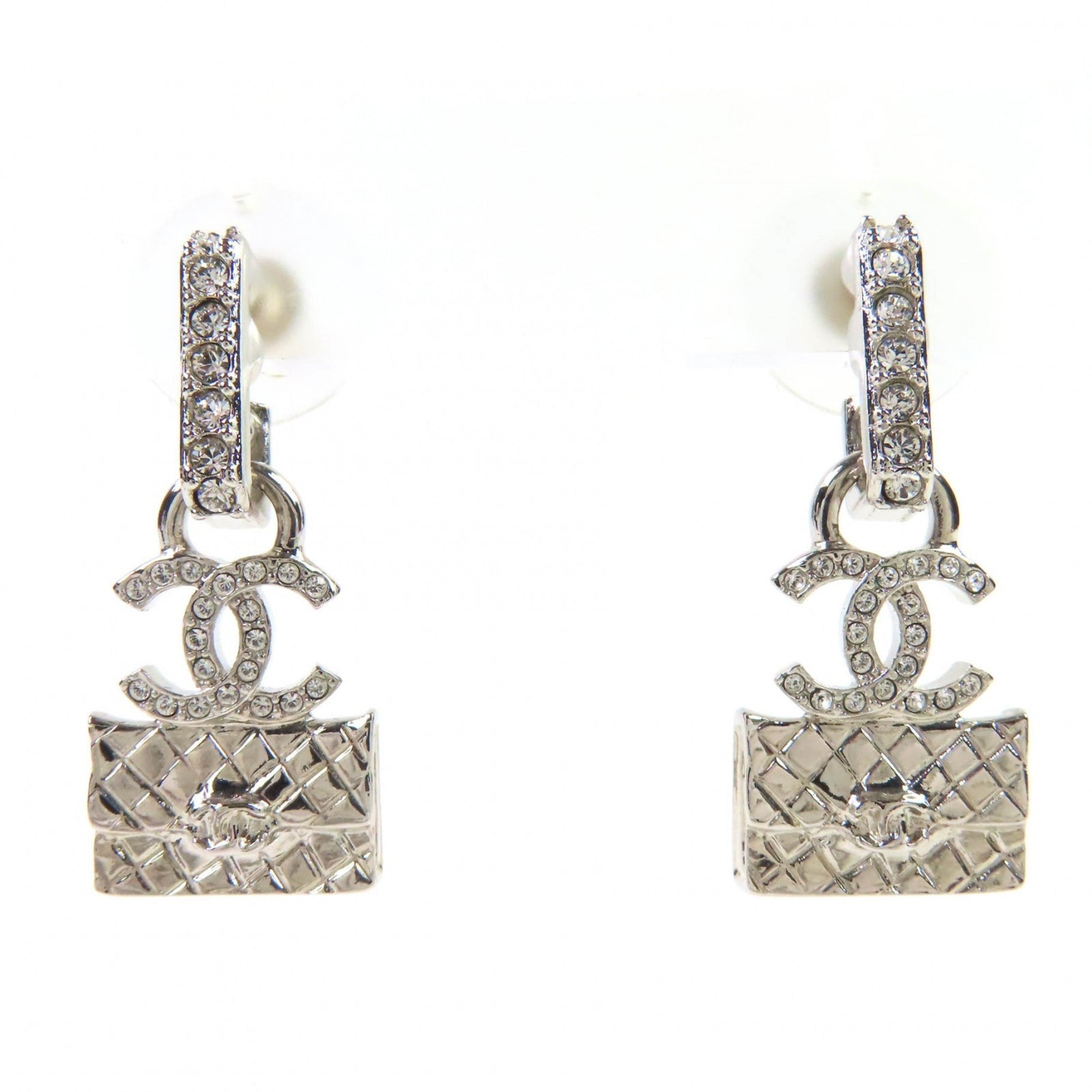 CC Logo Earrings Sterling Silver Sterling Silver