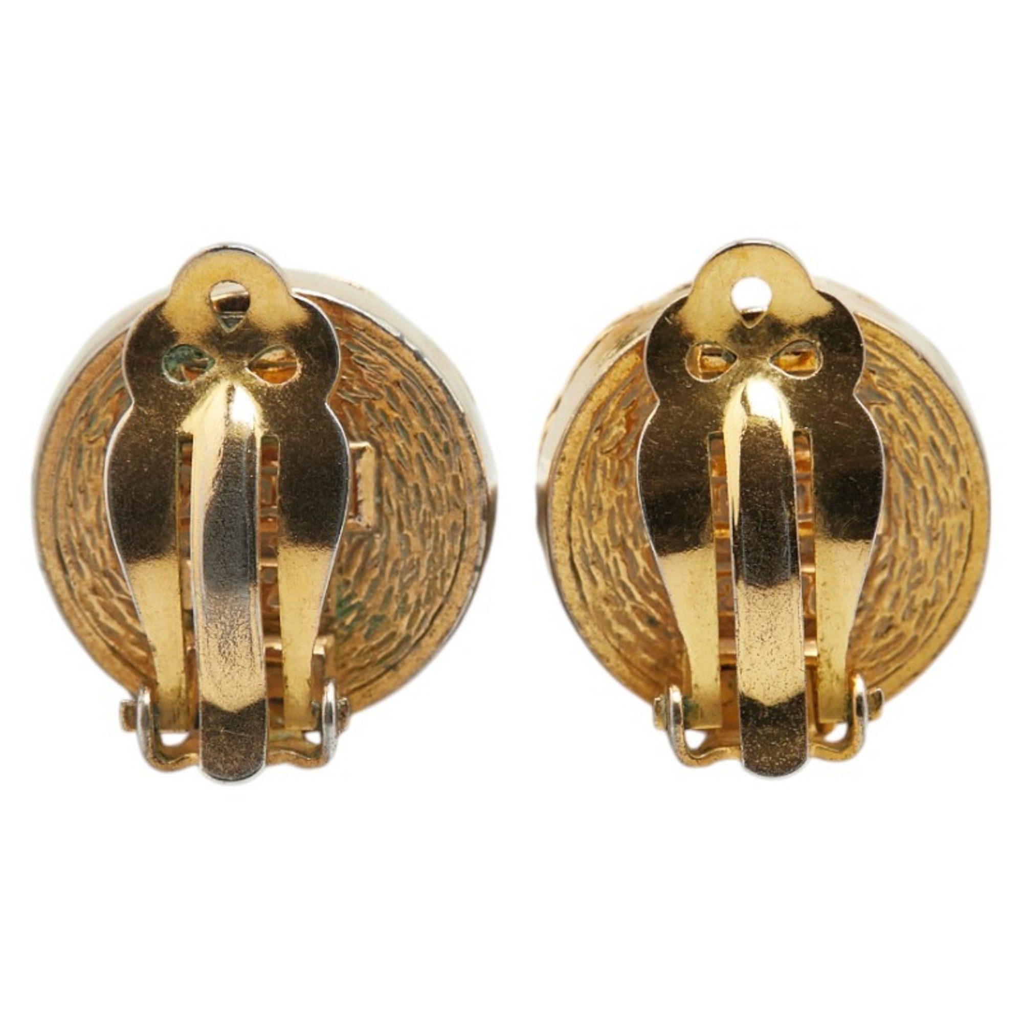 Earrings Gold-Tone Metal
