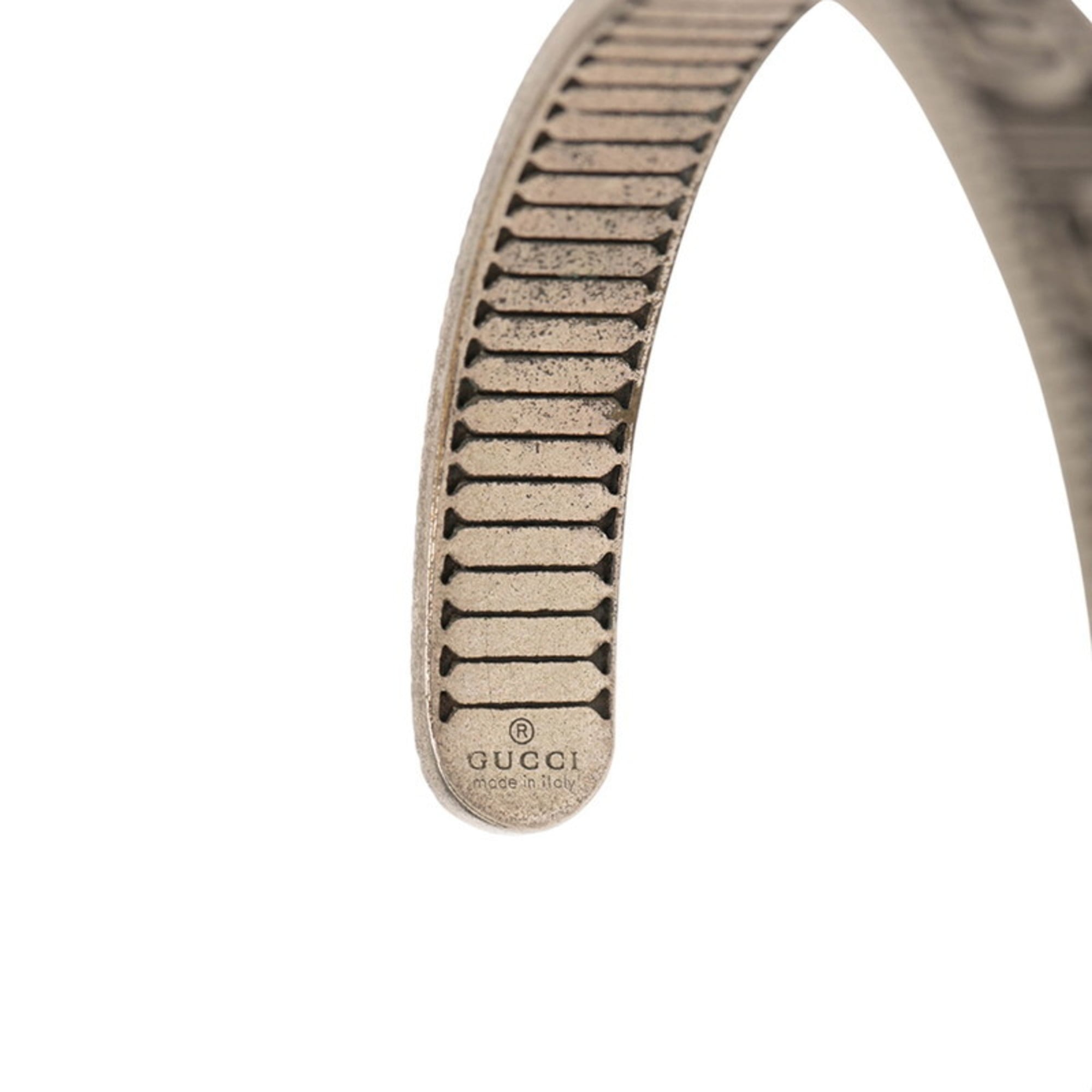 Double G Bracelet Sterling Silver