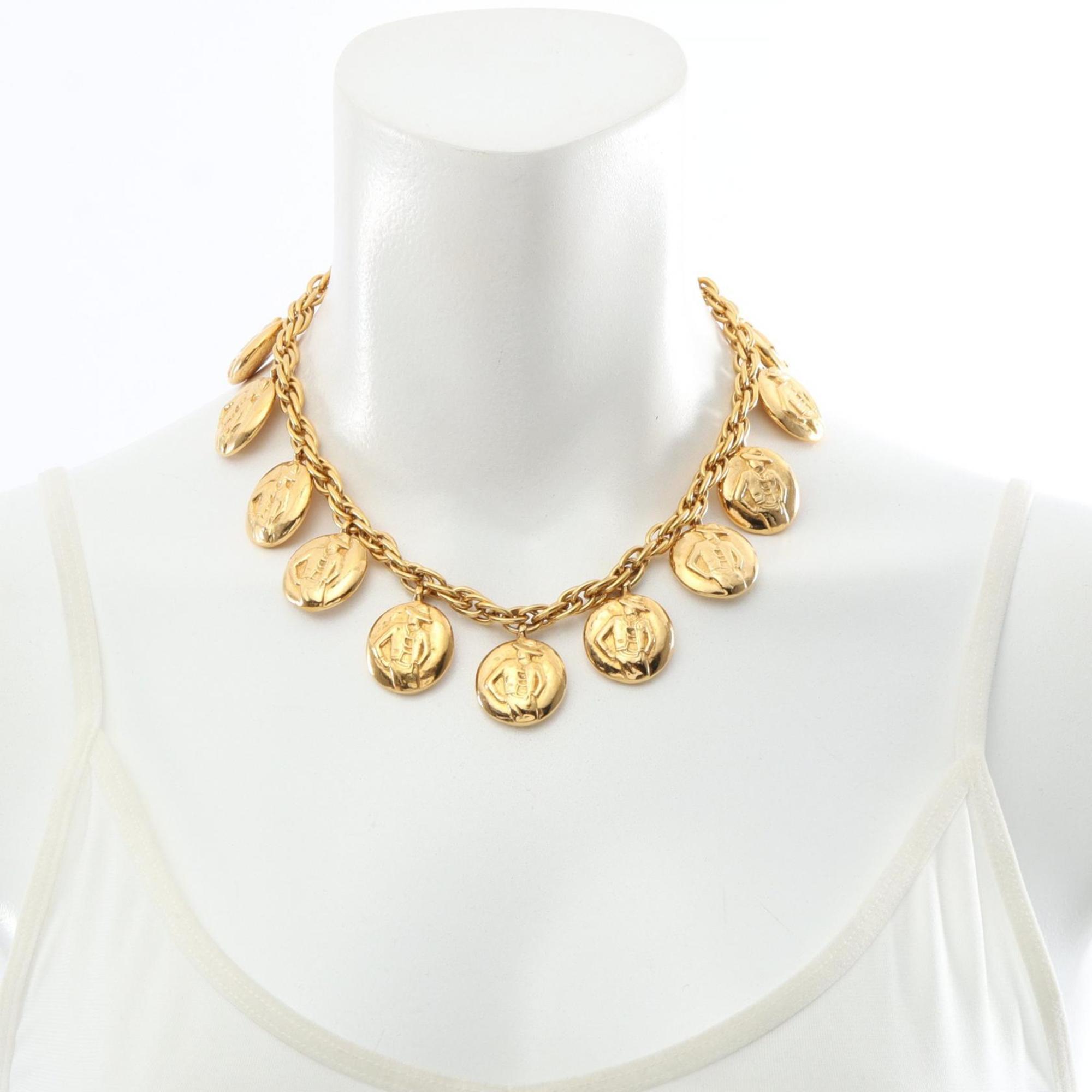 Mademoiselle Pendant Necklace Metal