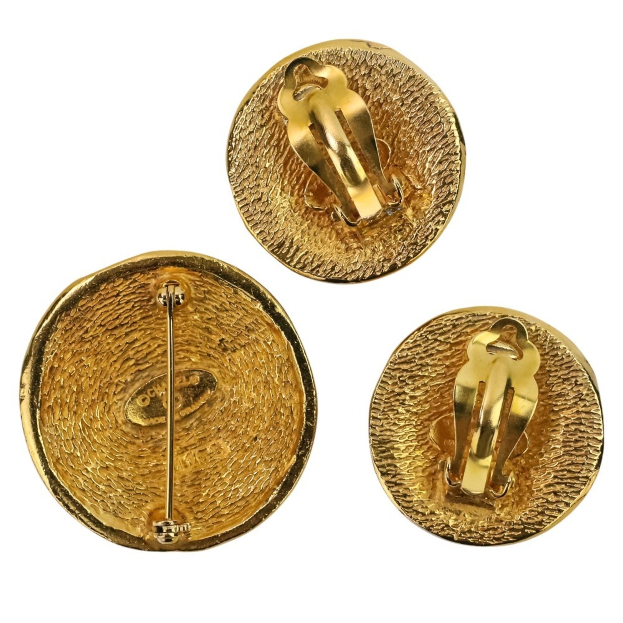 Earrings Brass Brass
