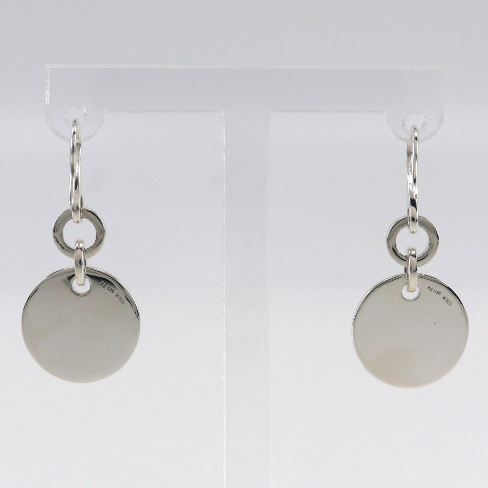 Earrings Logo Sterling Silver