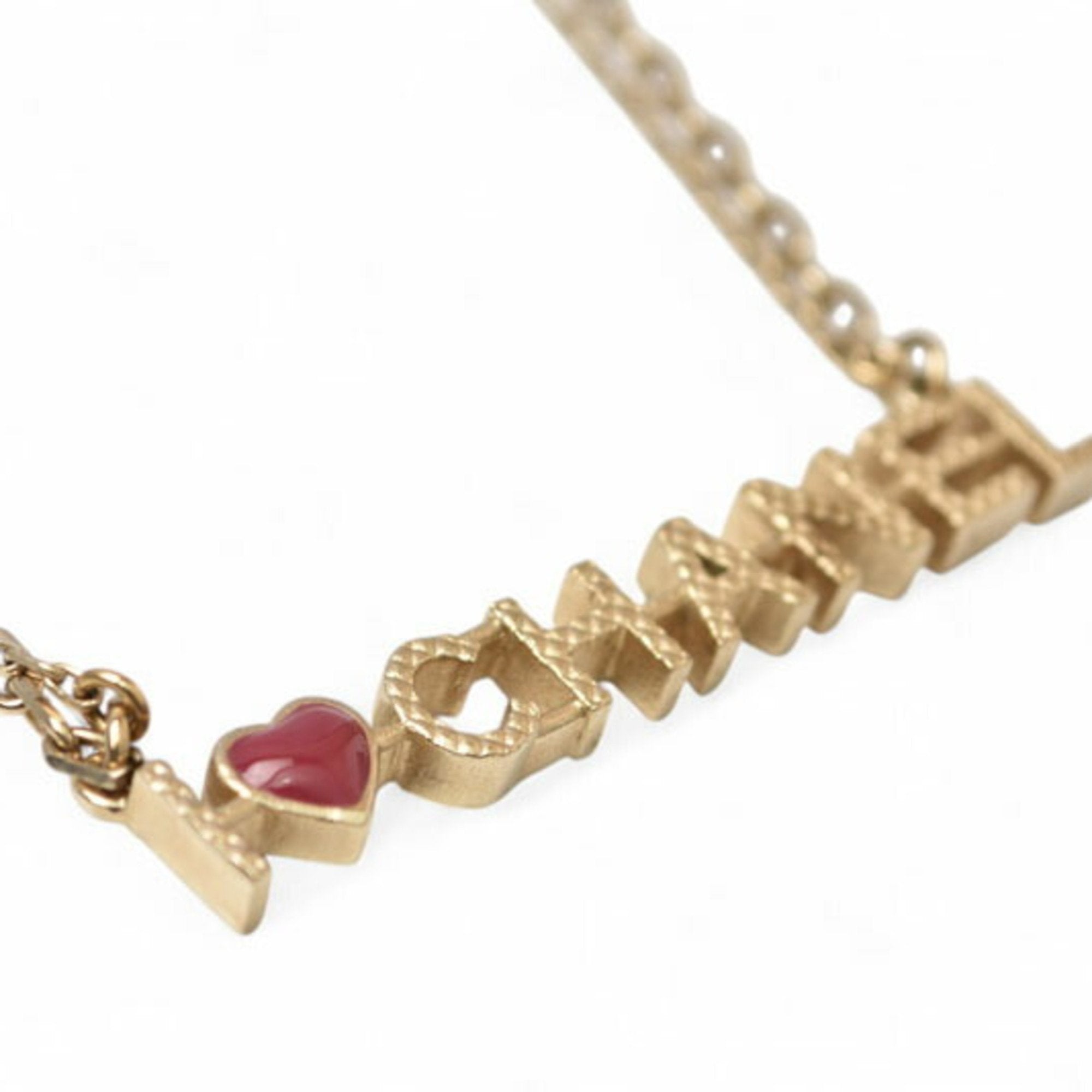 Pendant Necklace Metal Heart Double Choker