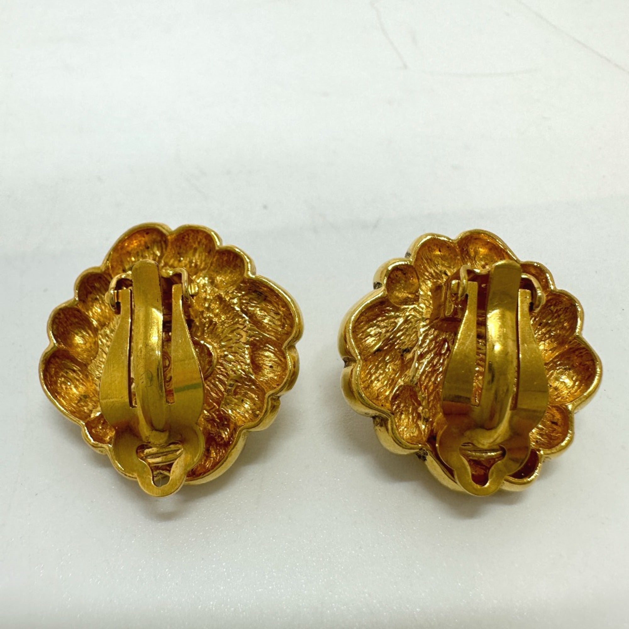Earrings Gold-Tone Metal