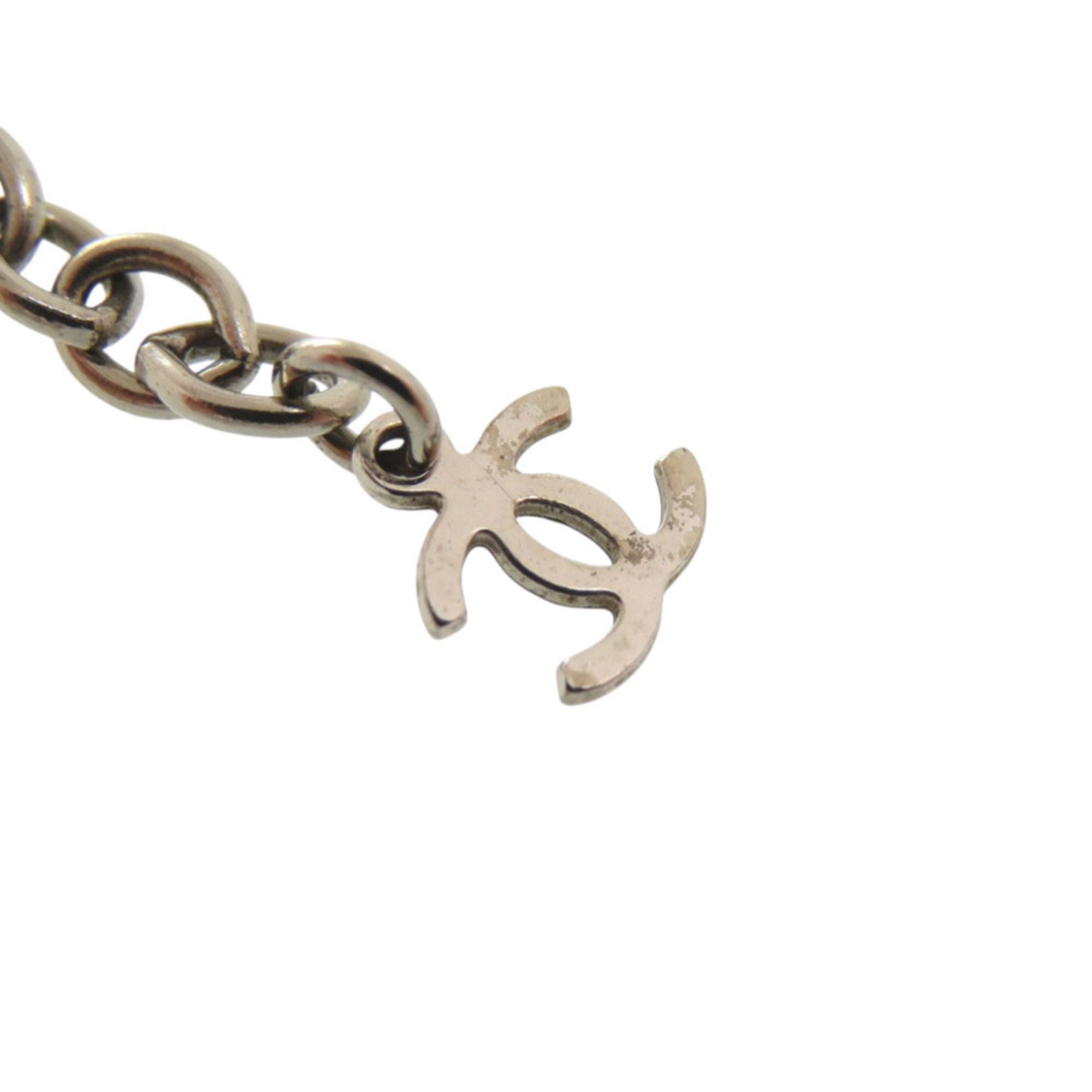 CC Logo Pendant Necklace Sterling Silver