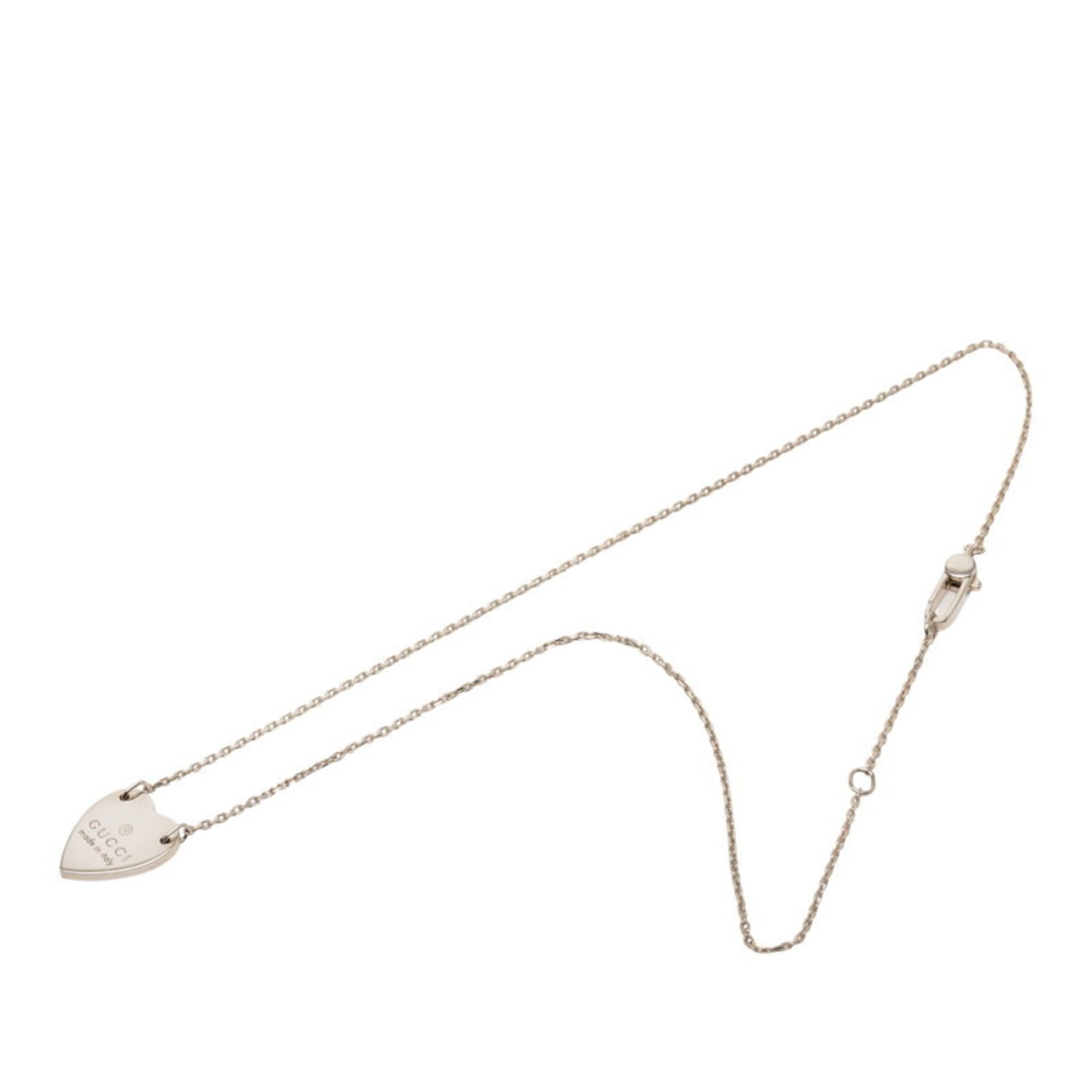 Trademark Heart Pendant Necklace Sterling Silver