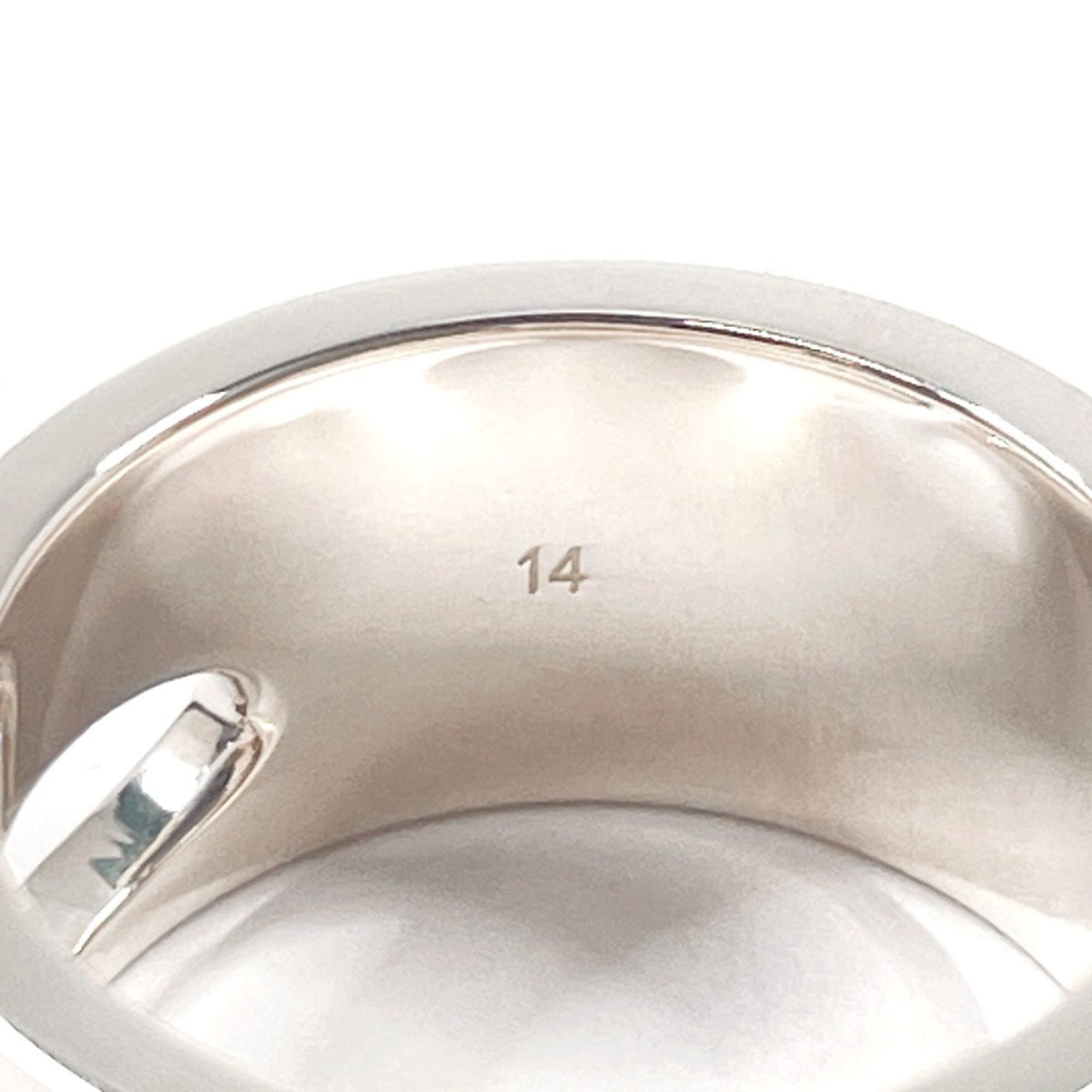 Cutout G Ring Sterling Silver