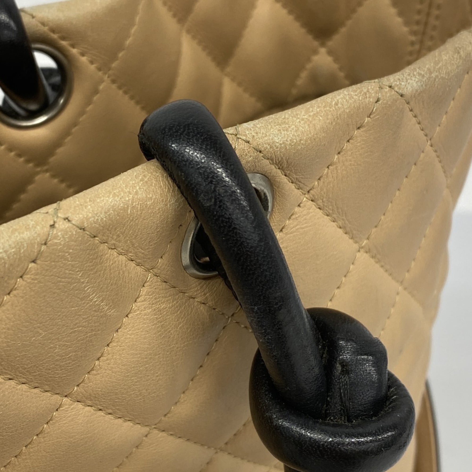 Cambon Tote Quilted Leather Large