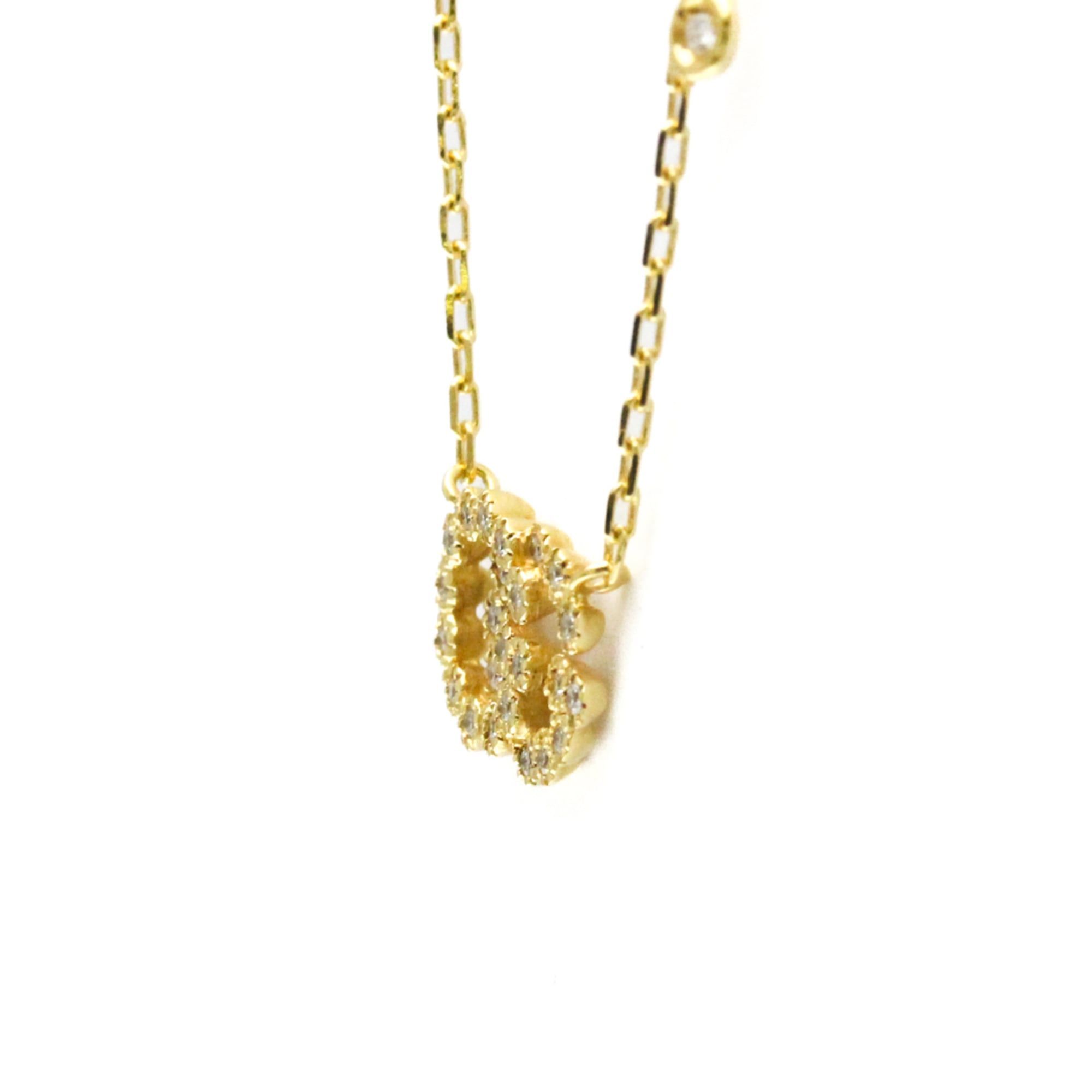 Pendant Necklace 18K Yellow Gold with Diamond