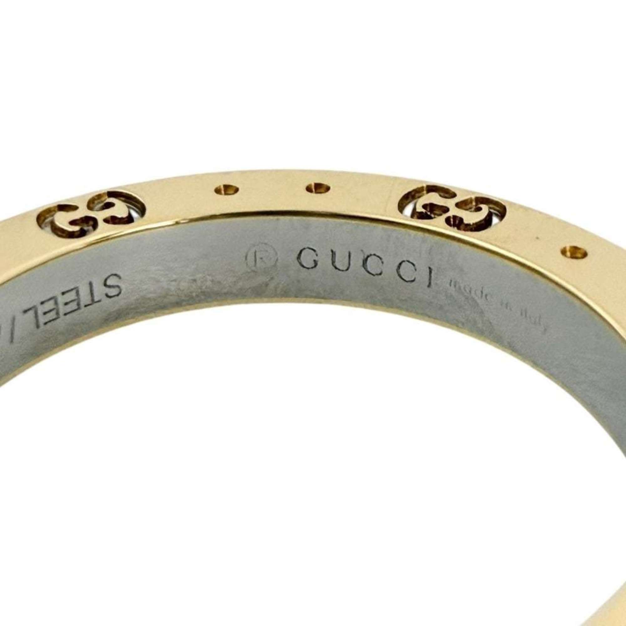 Ring 18K Yellow Gold and Stainless Steel