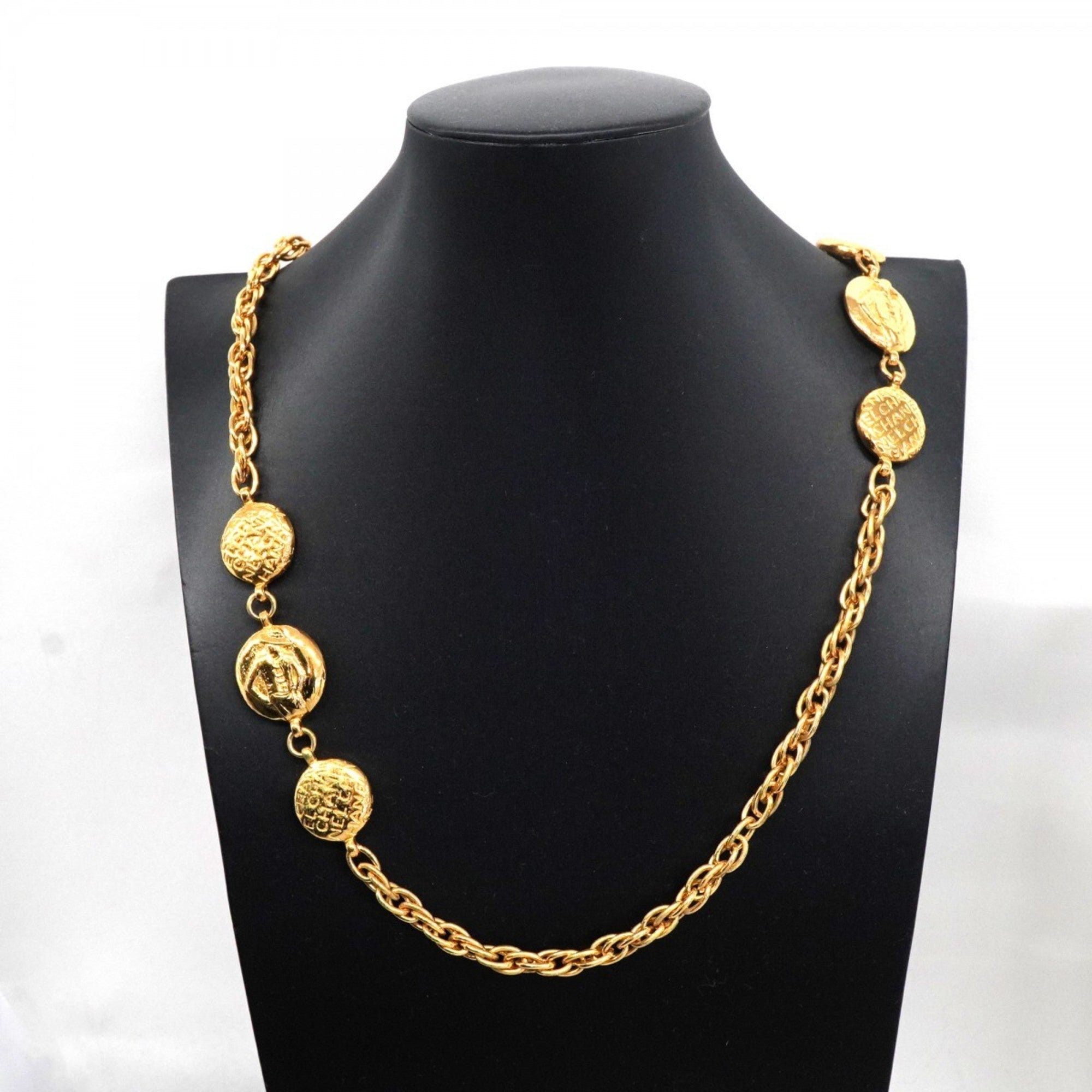 Mademoiselle Pendant Necklace Gold