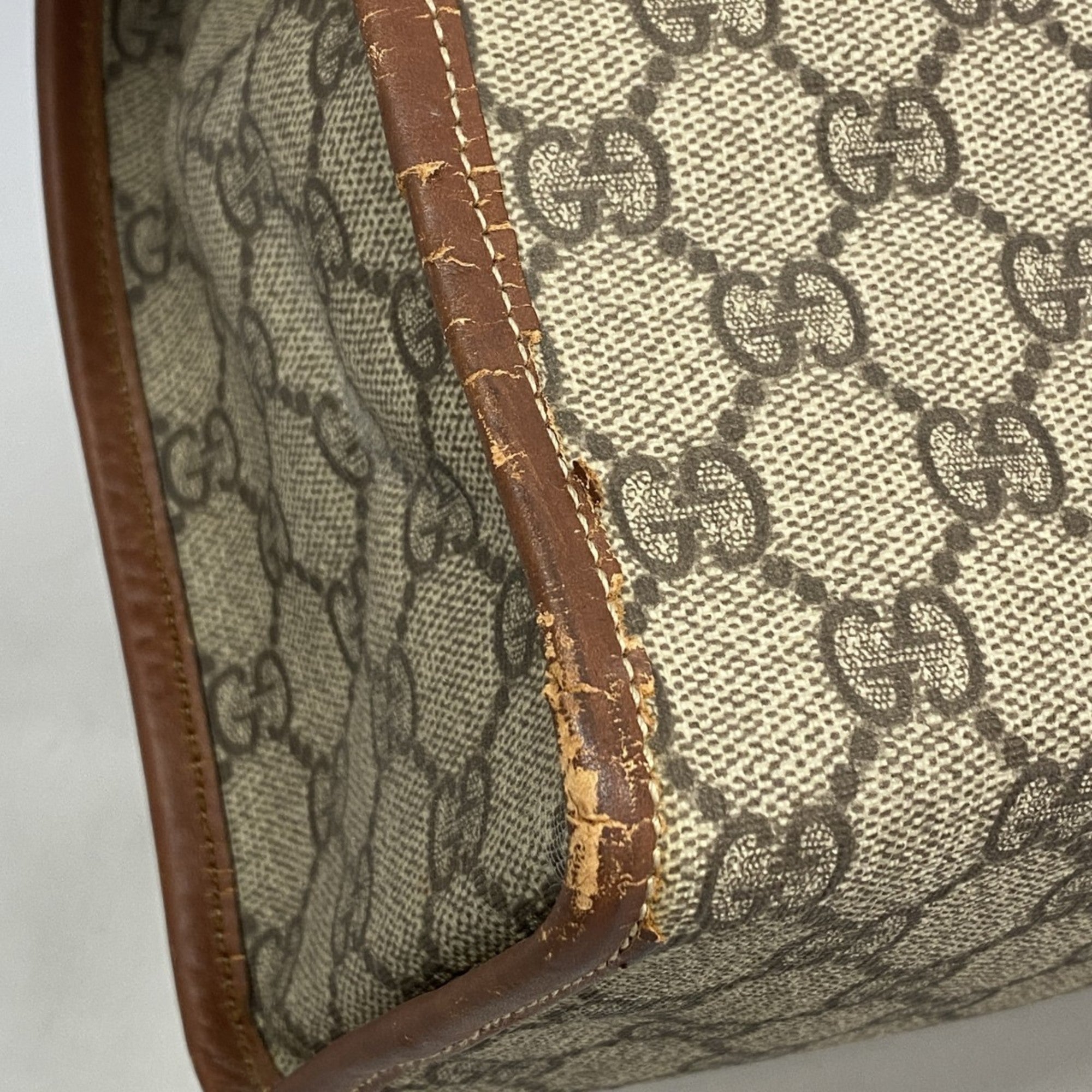 Web Loop Tote GG Coated Canvas Tall