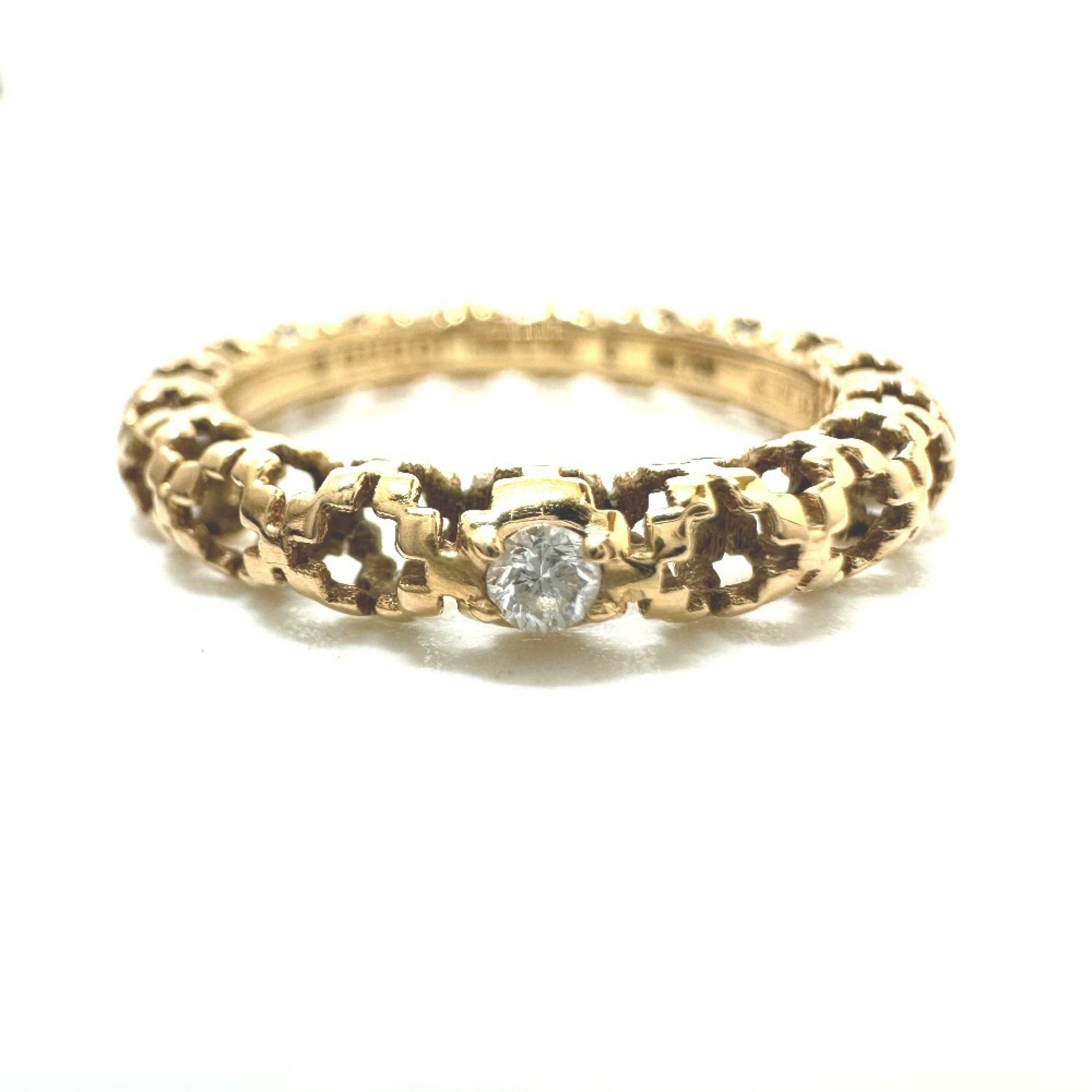 Ring 18K Rose Gold with Diamond