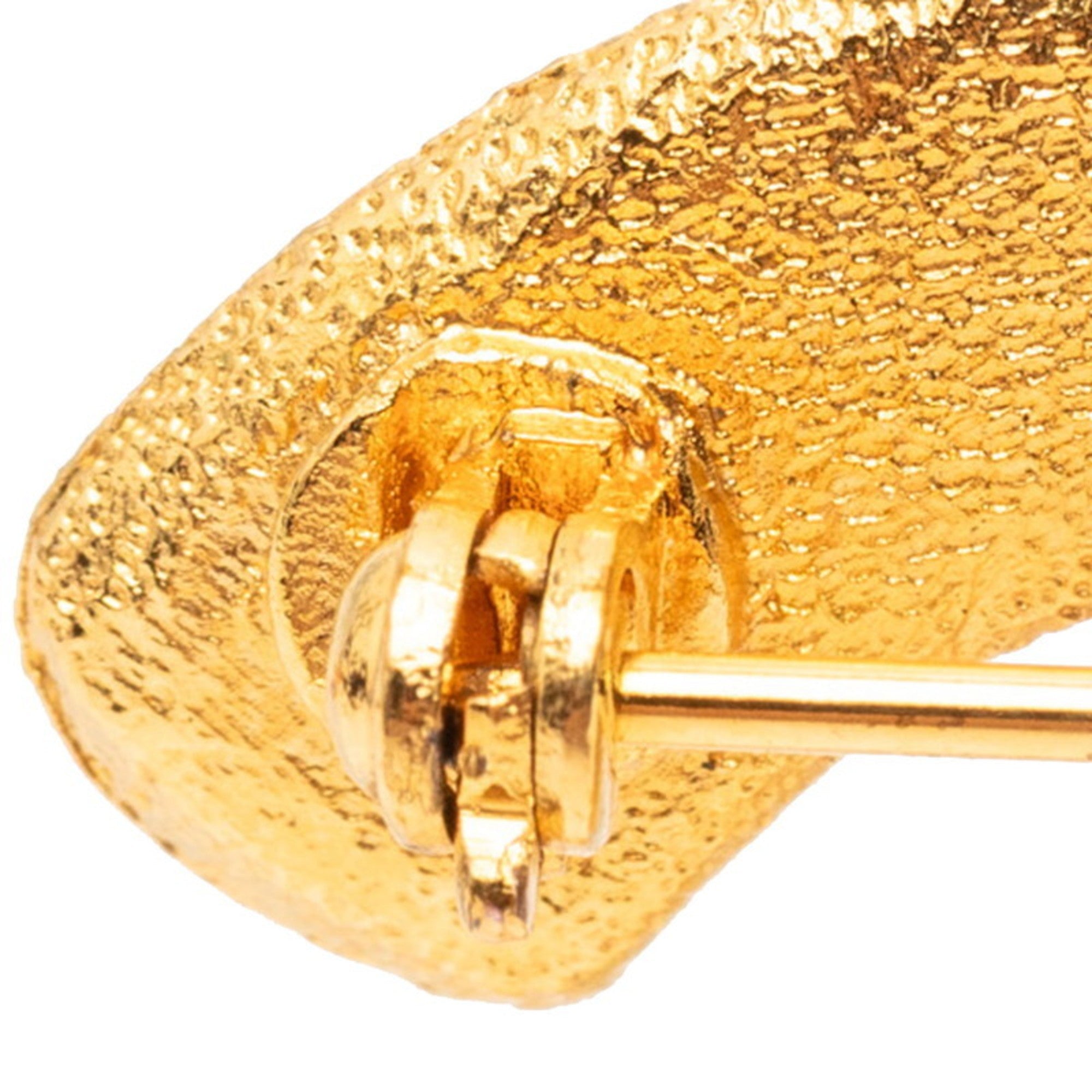 CC Logo Brooch Metal