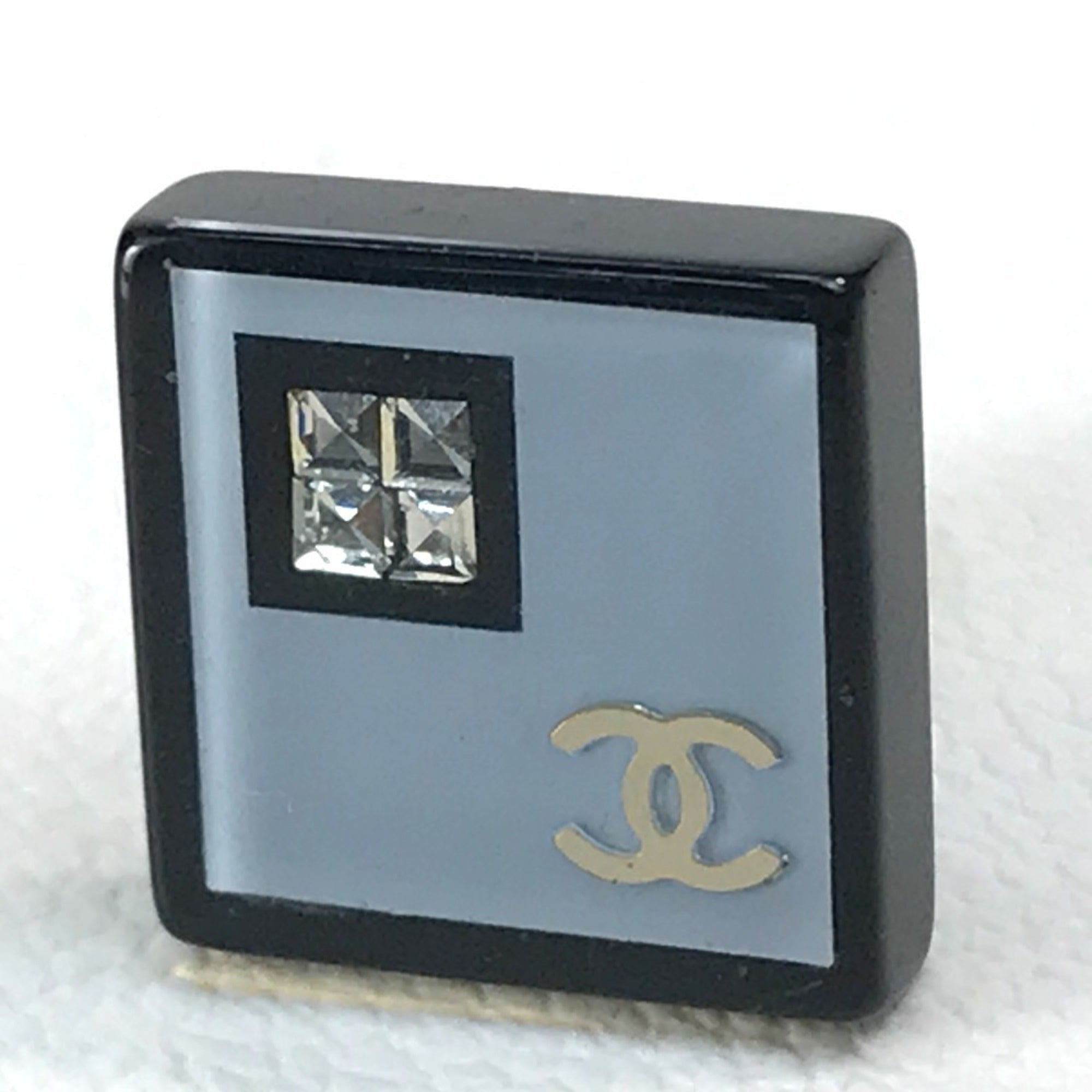 CC Logo Clip-On Earrings Metal