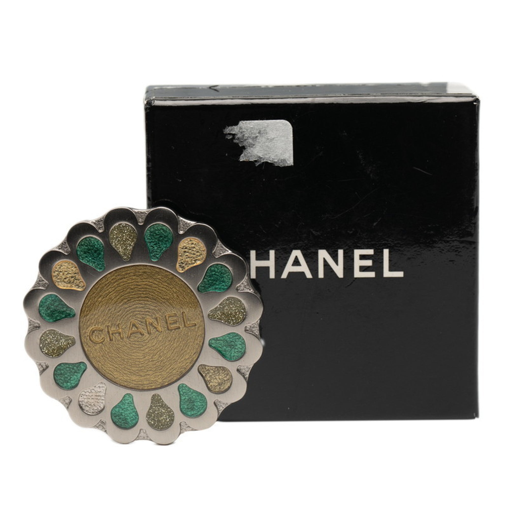 Brooch Metal Multi-Color Silver