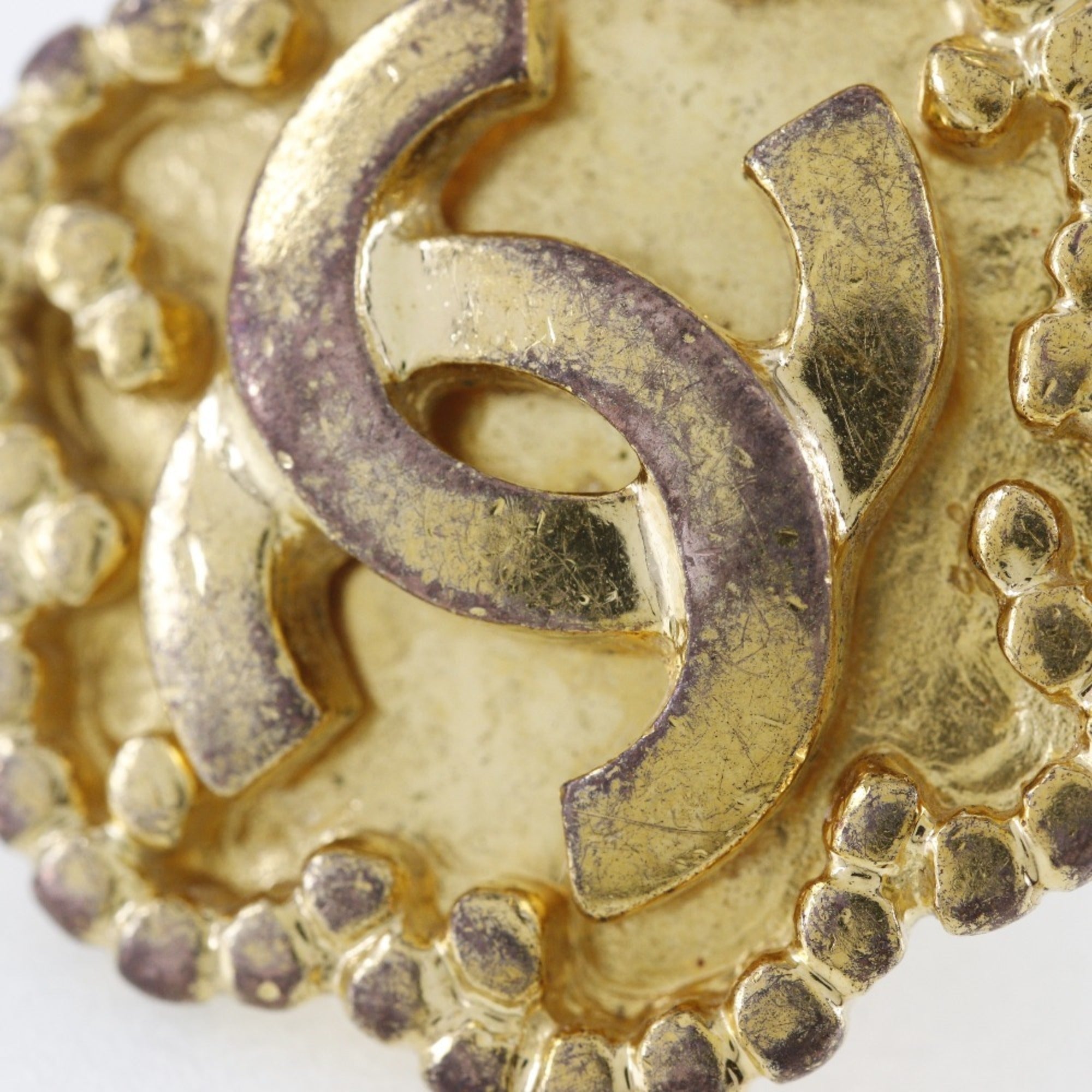Earrings Gold-Tone Metal