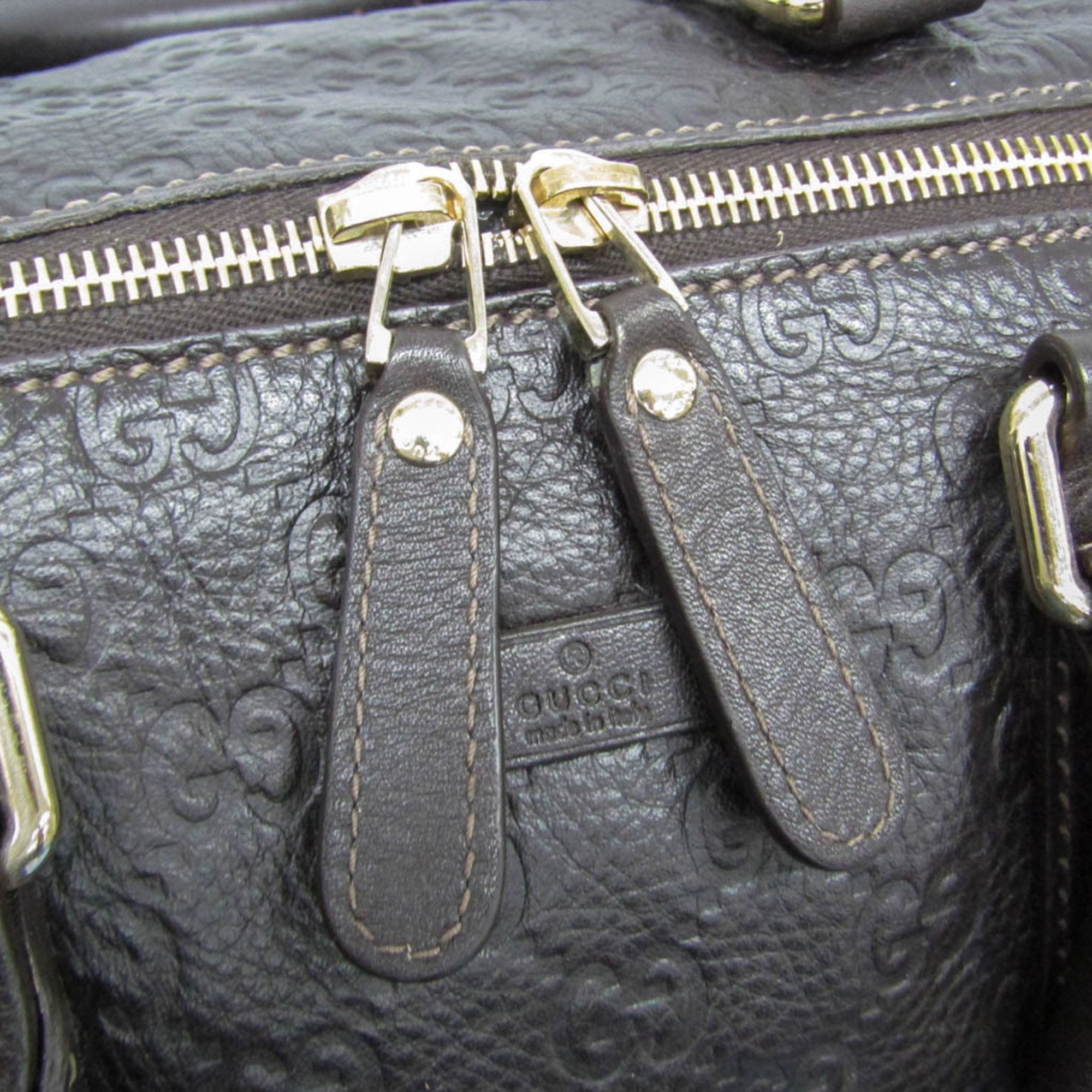 Carry On Convertible Duffle Bag Guccissima Leather Large