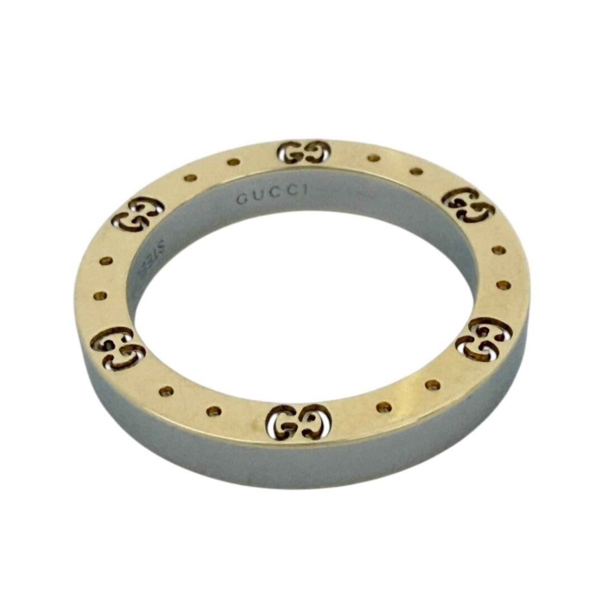 Ring 18K Yellow Gold and Stainless Steel