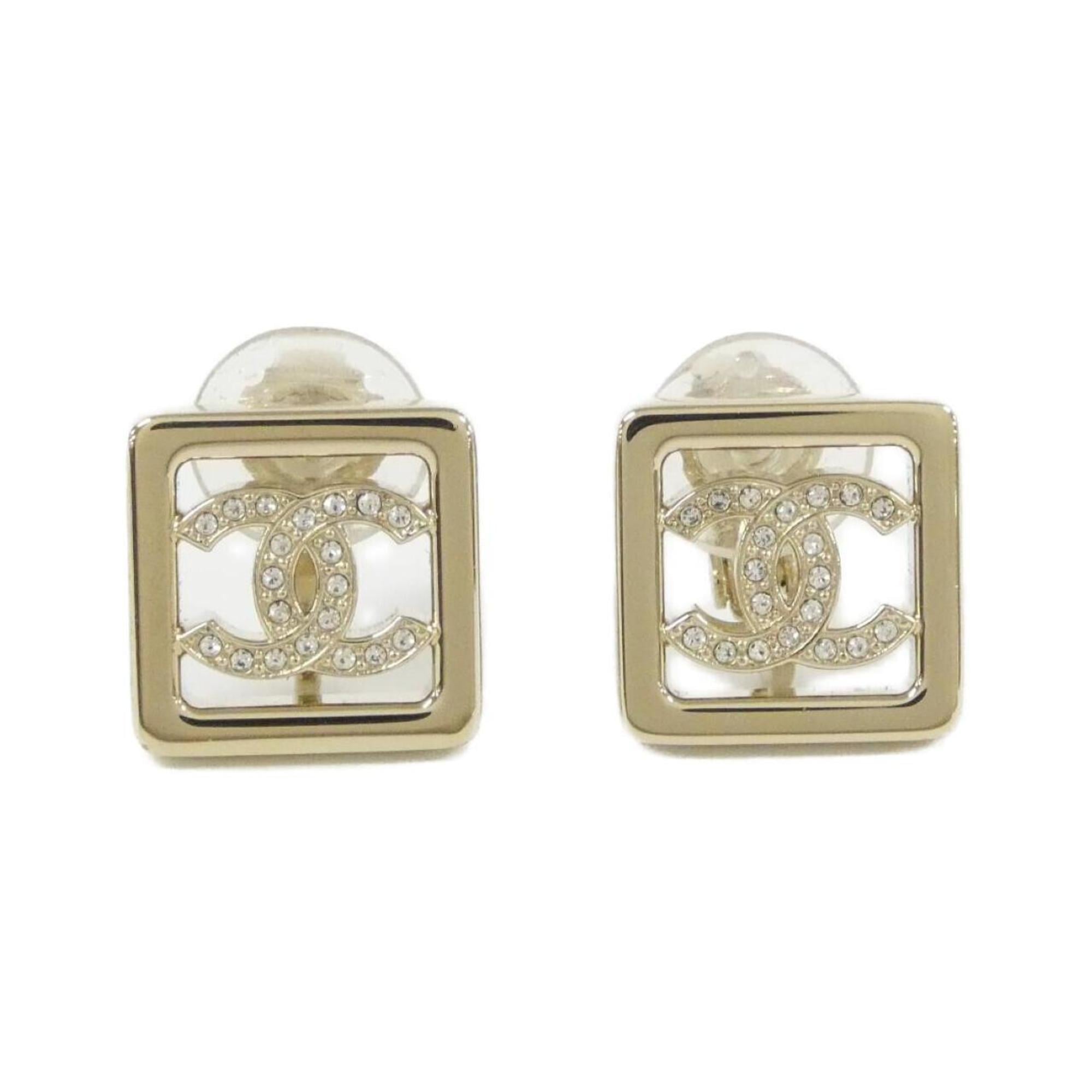 Earrings Gold-Tone Metal