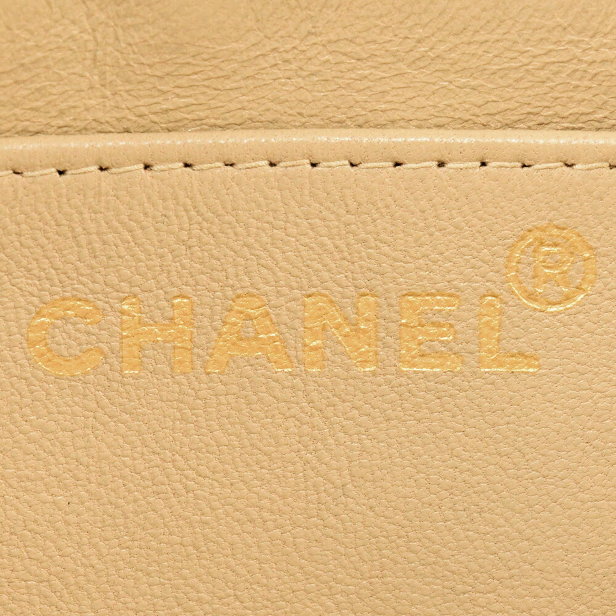 Vintage CC Chain Flap Bag Vertical Quilt Lambskin Medium