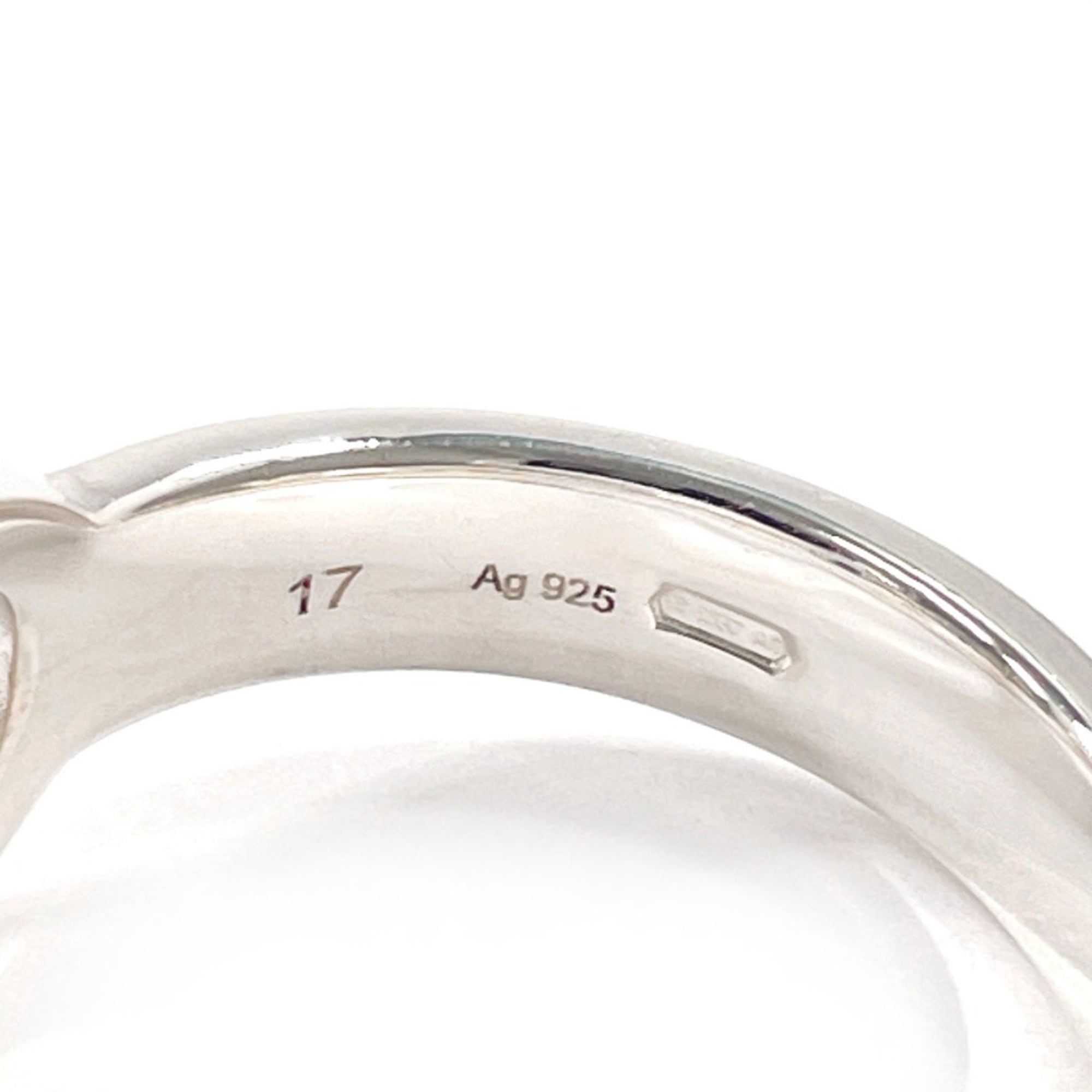 Interlocking G Ring Sterling Silver