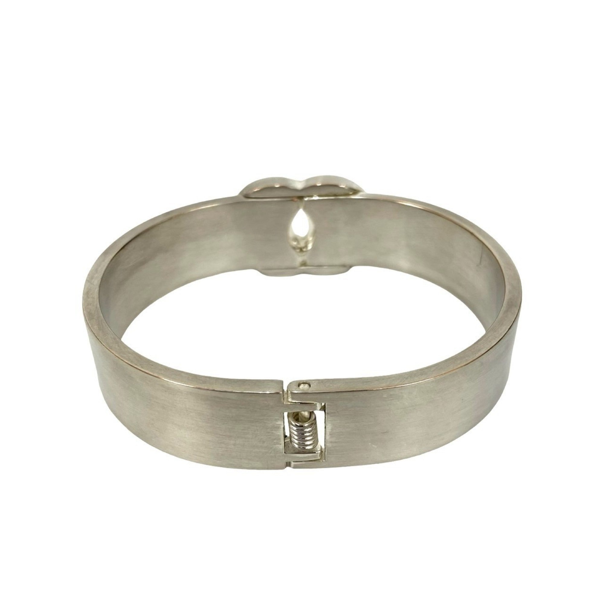 CC Logo Bracelet Silver-Tone Metal