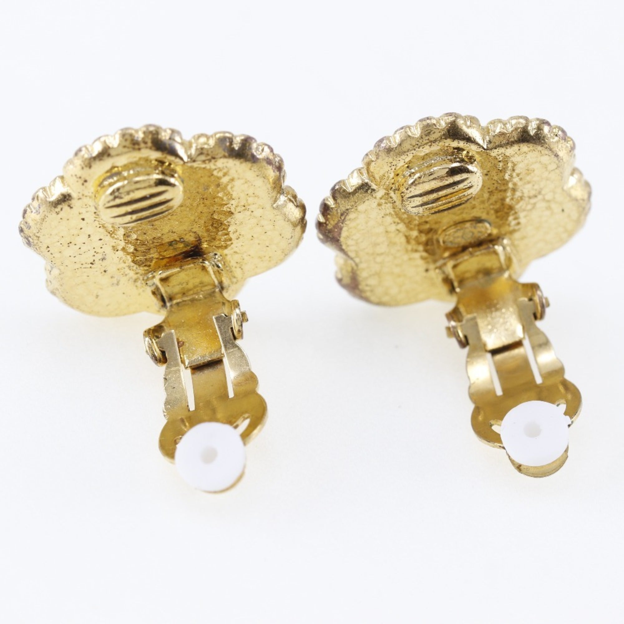 Earrings Gold-Tone Metal
