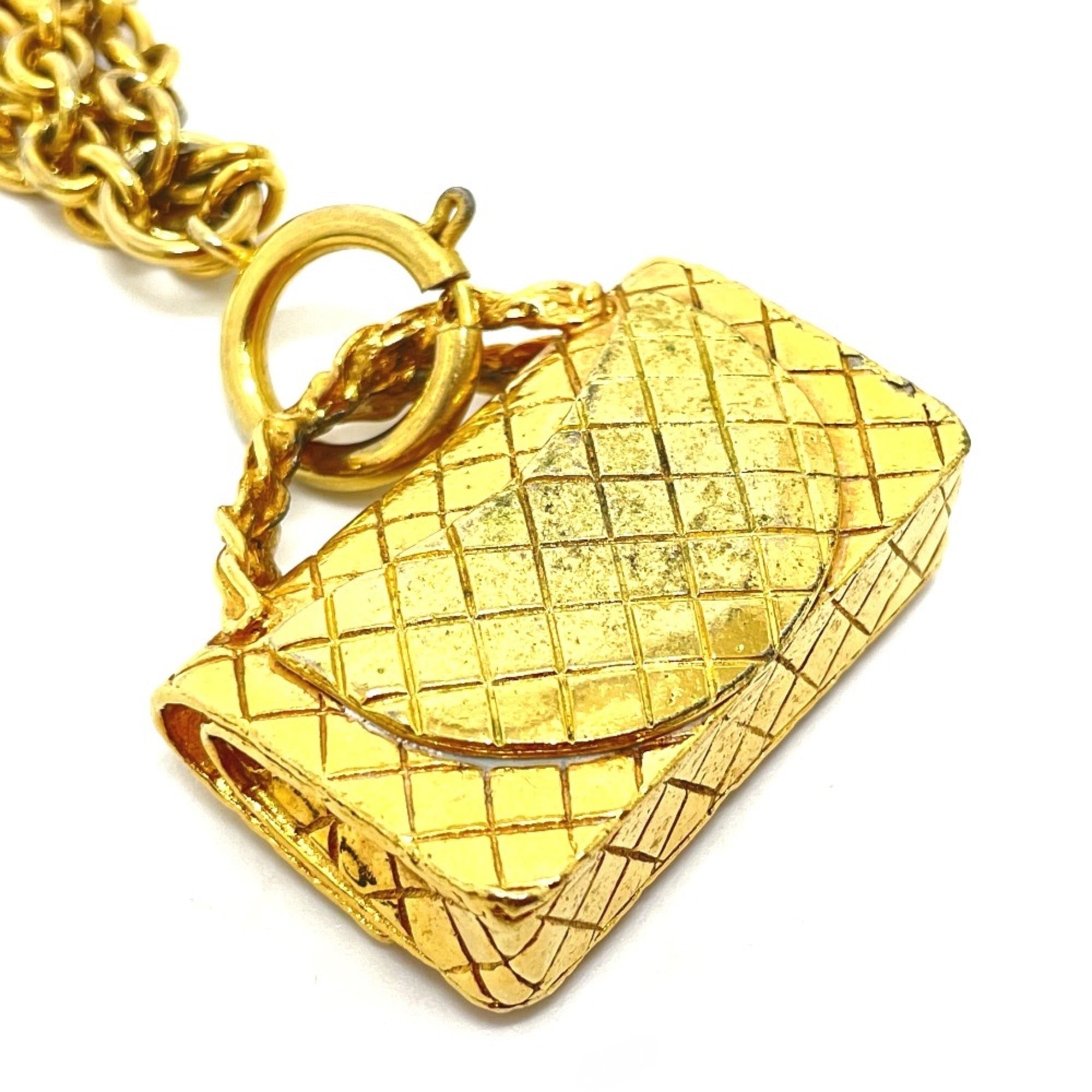 Vintage Pendant Necklace Gold