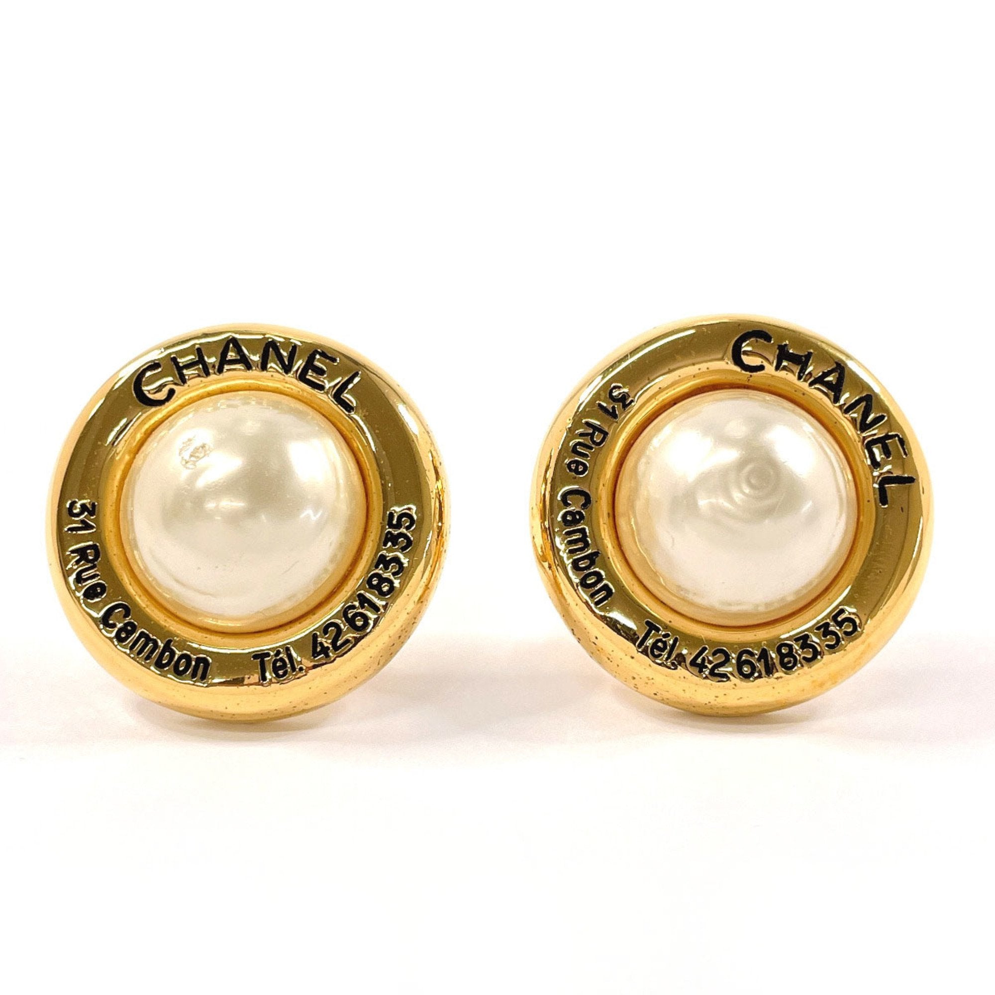 Clip-On Earrings Pearl Clip-On