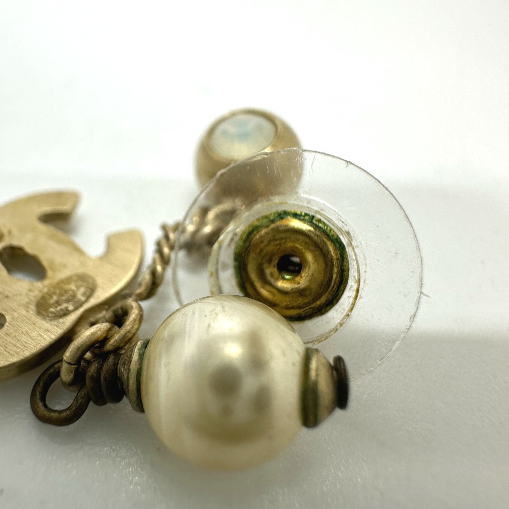 Earrings Gold-Tone Metal